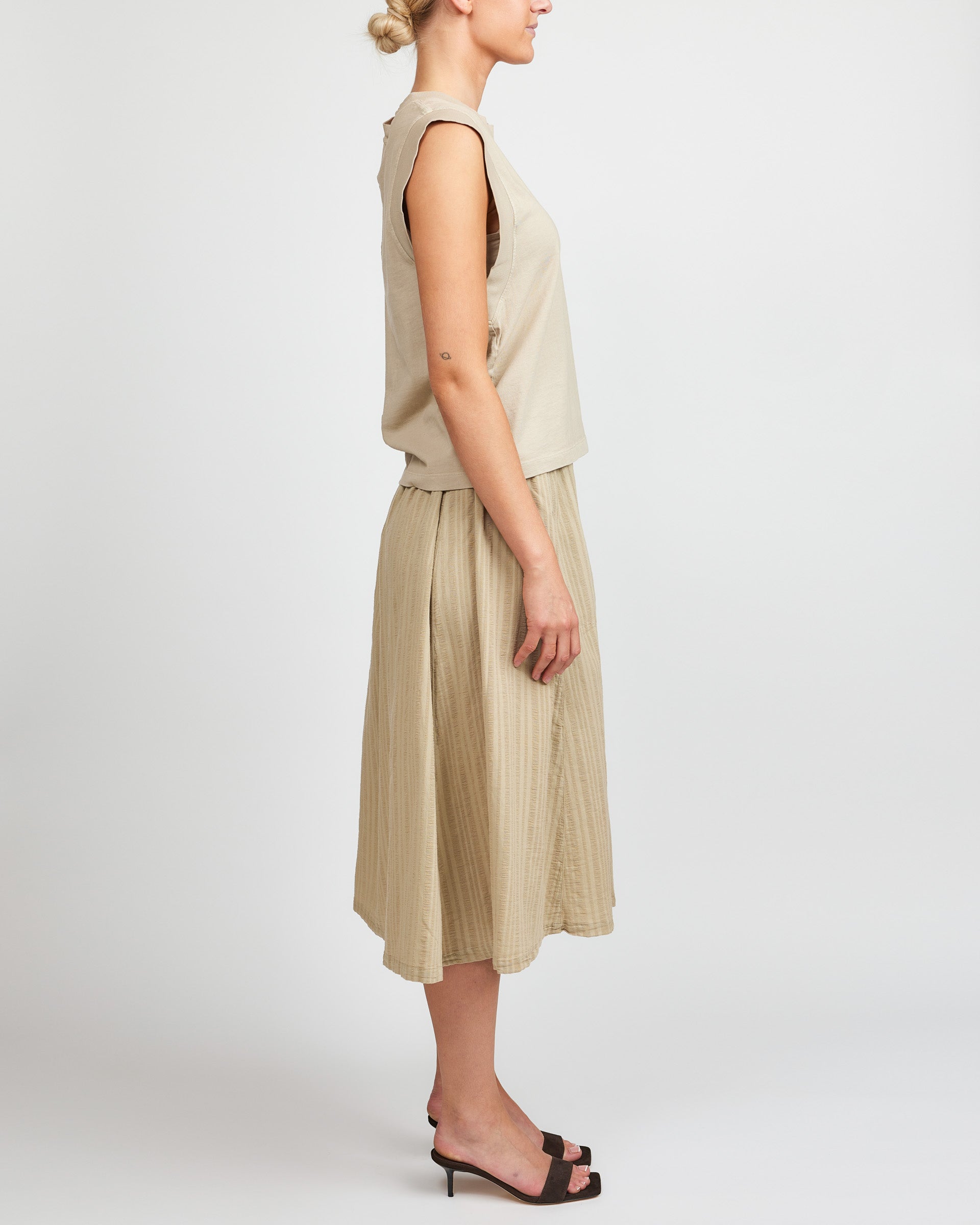 Raquel Allegra Clay Day Skirt