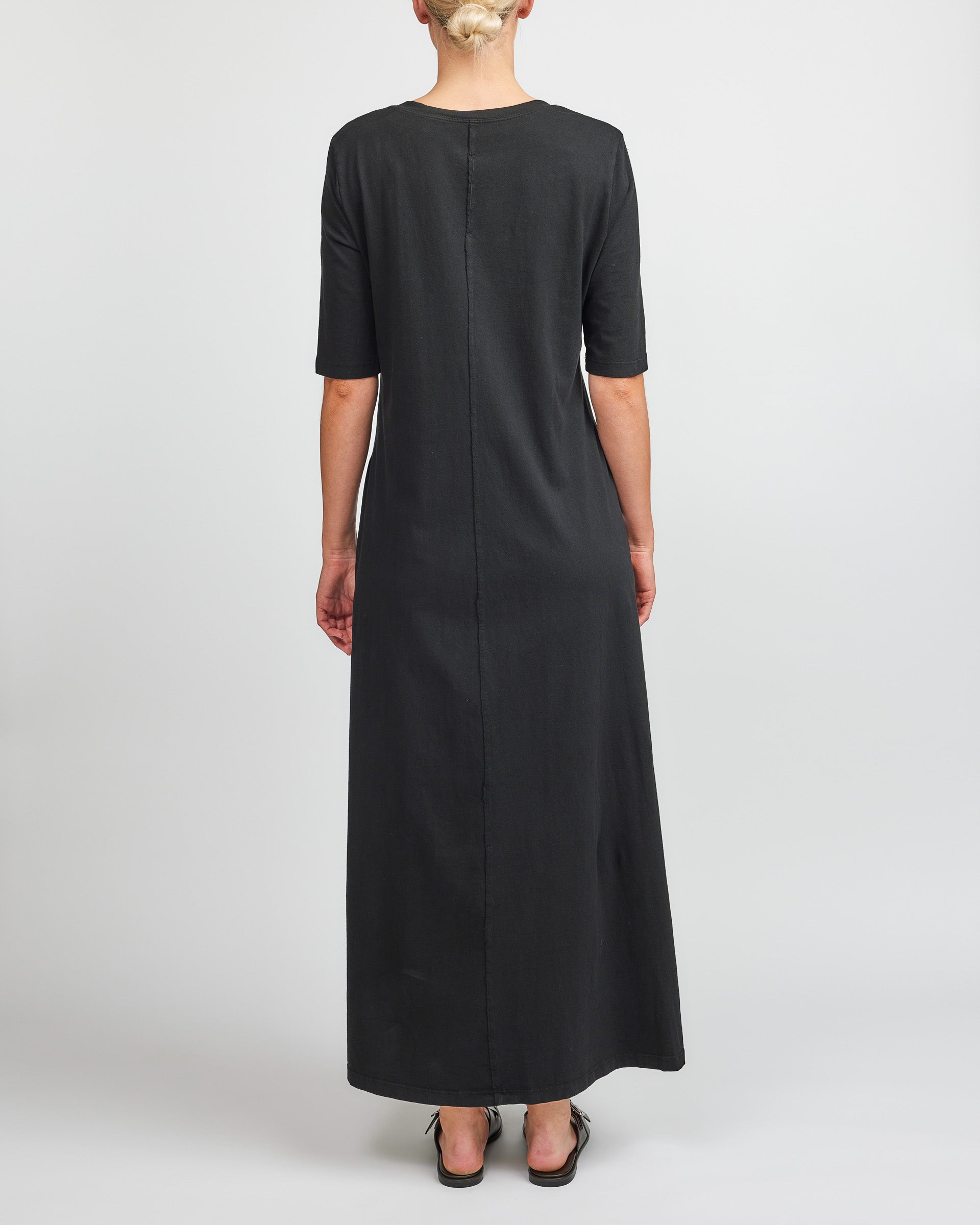 Raquel Allegra Black Maxi Dress
