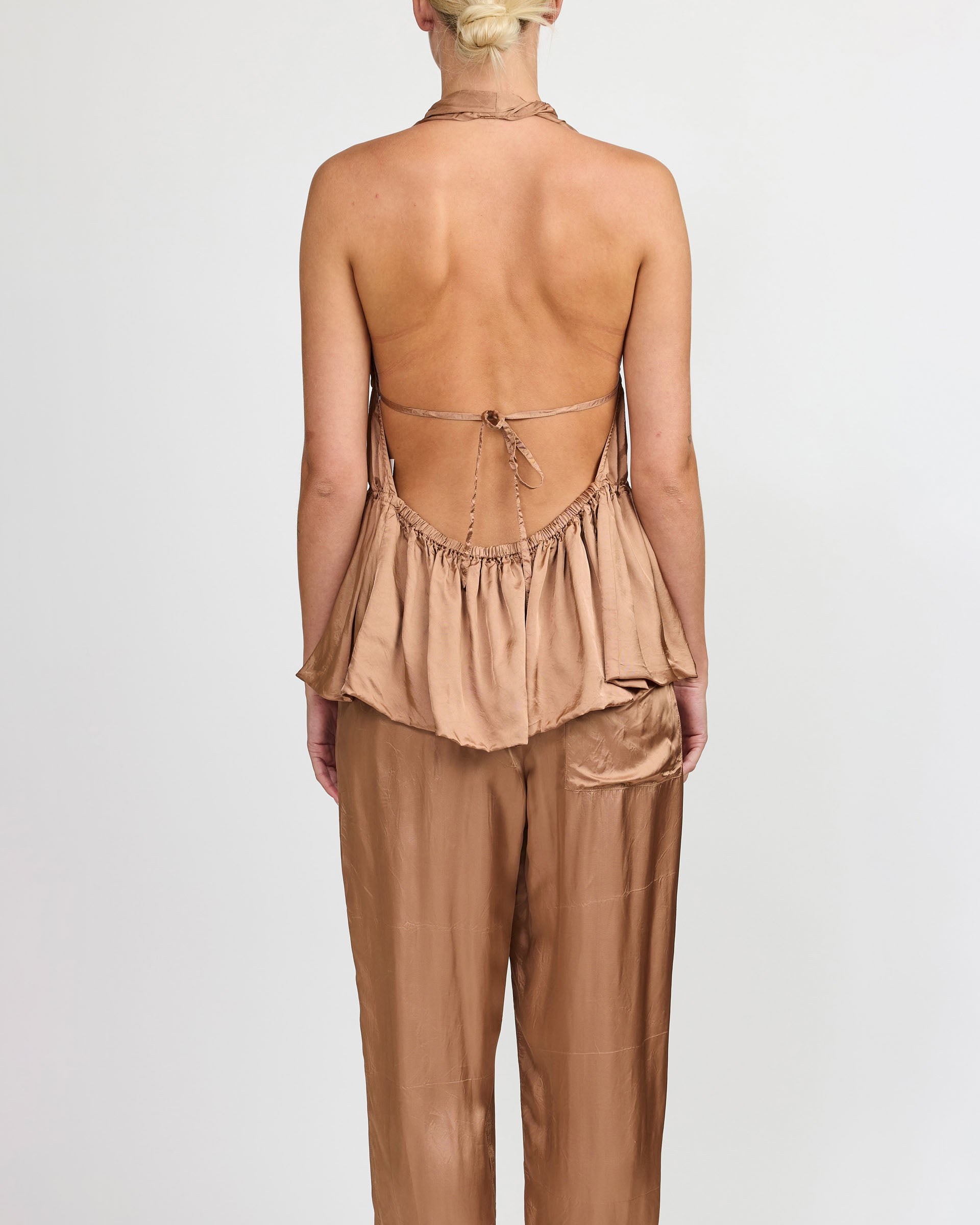 Dries Van Noten Ceana Smoke Top