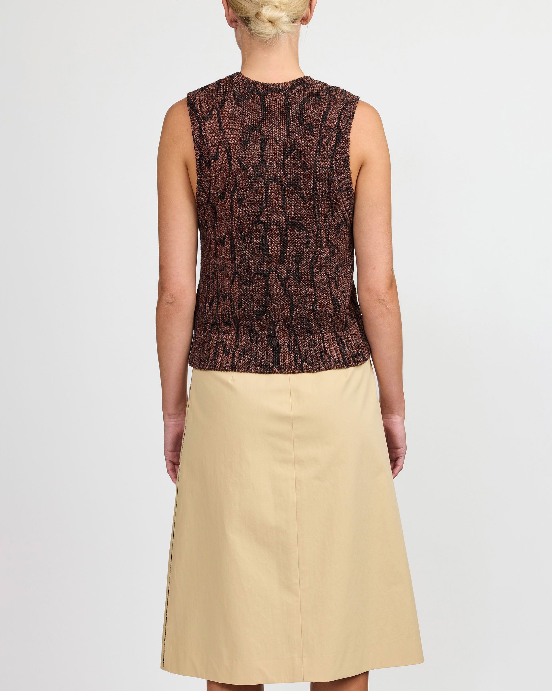 Dries Van Noten Brown Tamba Top