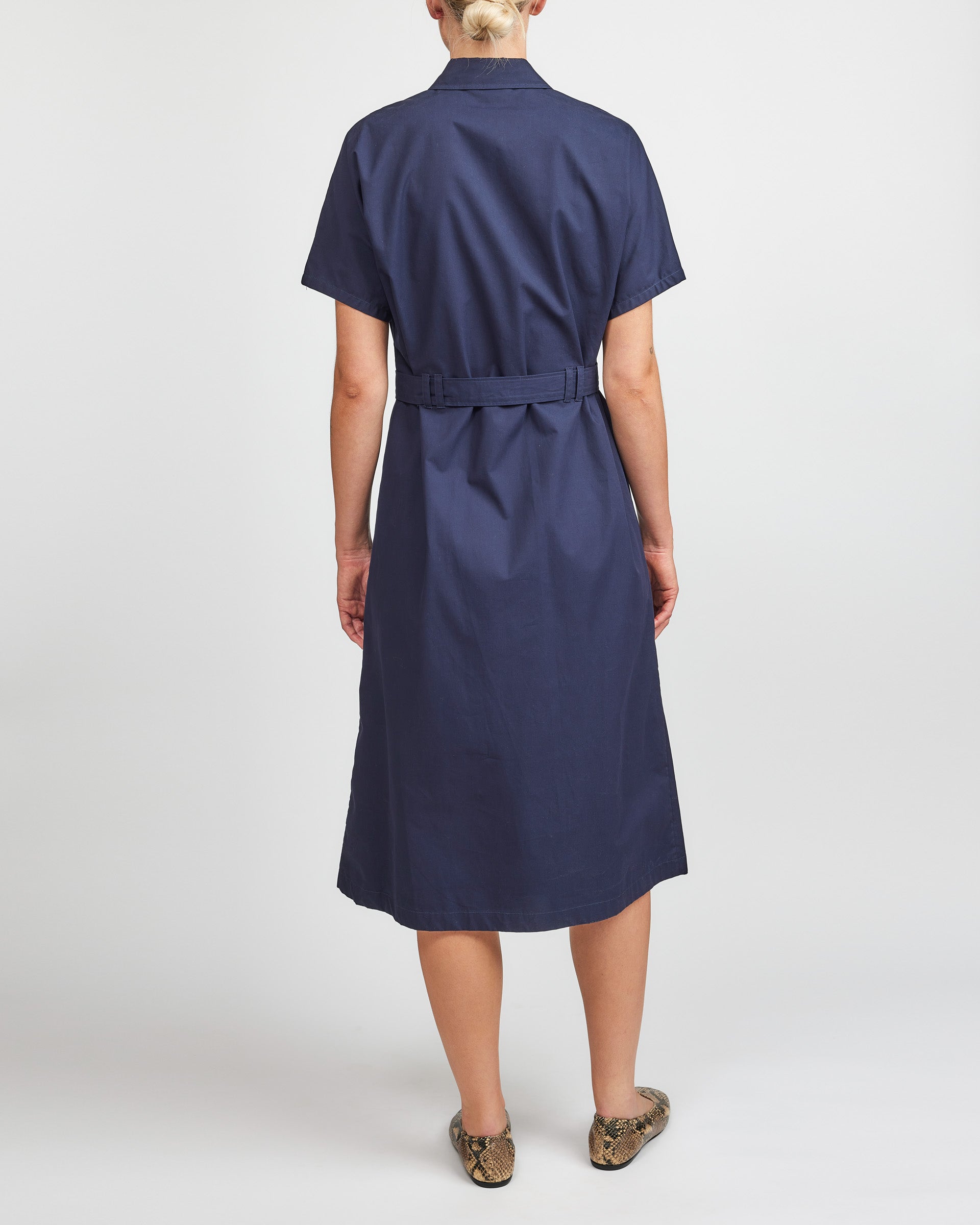 A.P.C. Dark Navy New Drew Dress