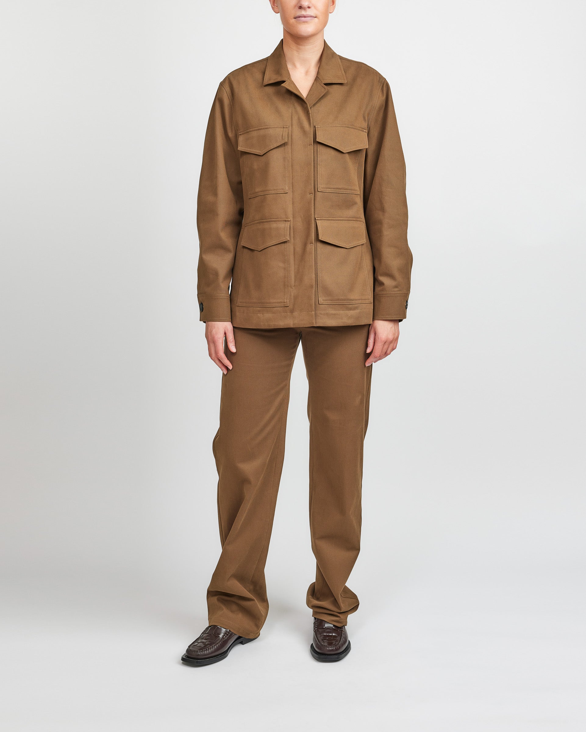 Vanessa Bruno Khaki Farel Pants