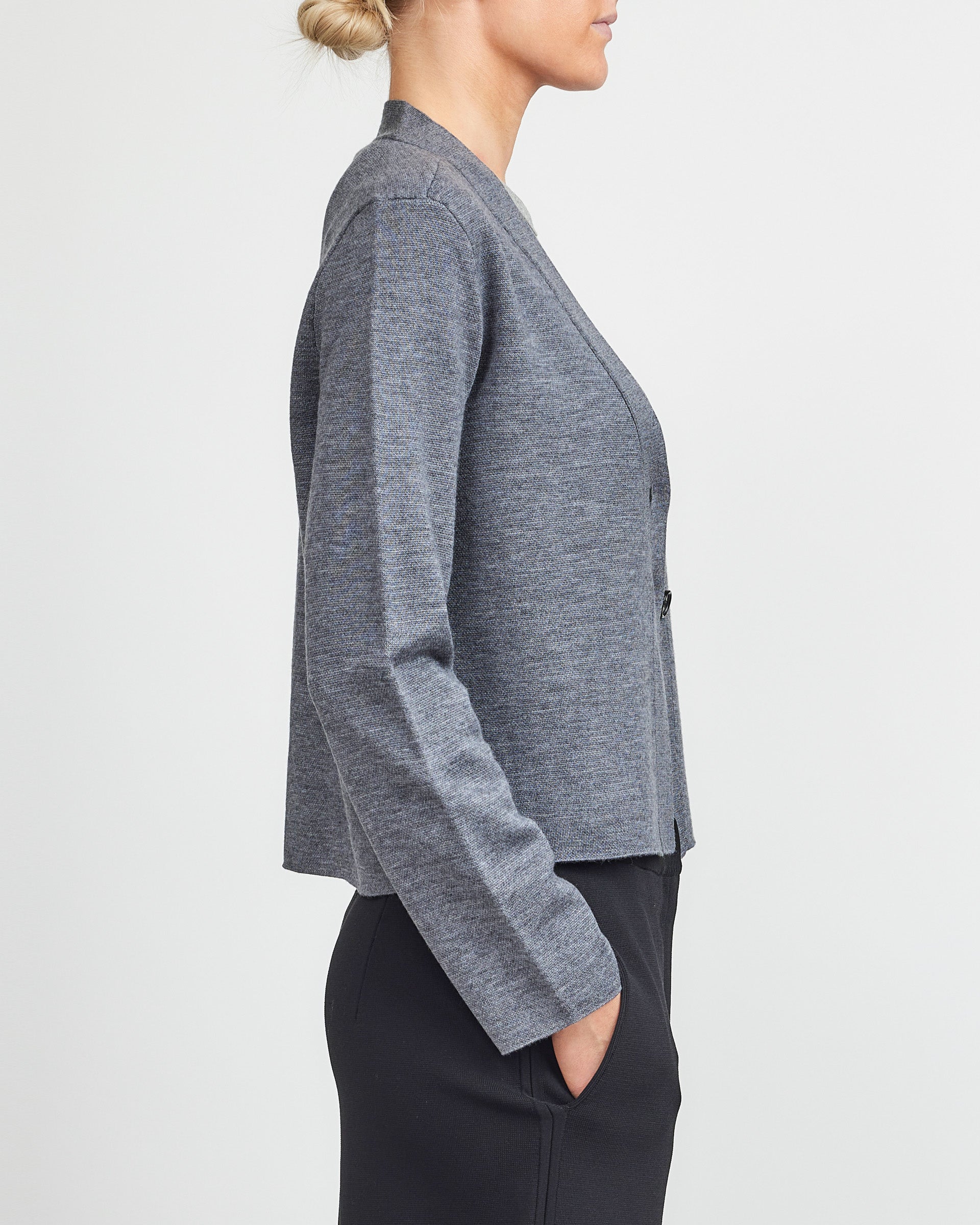 A.P.C. Anthracite Anna Cardigan