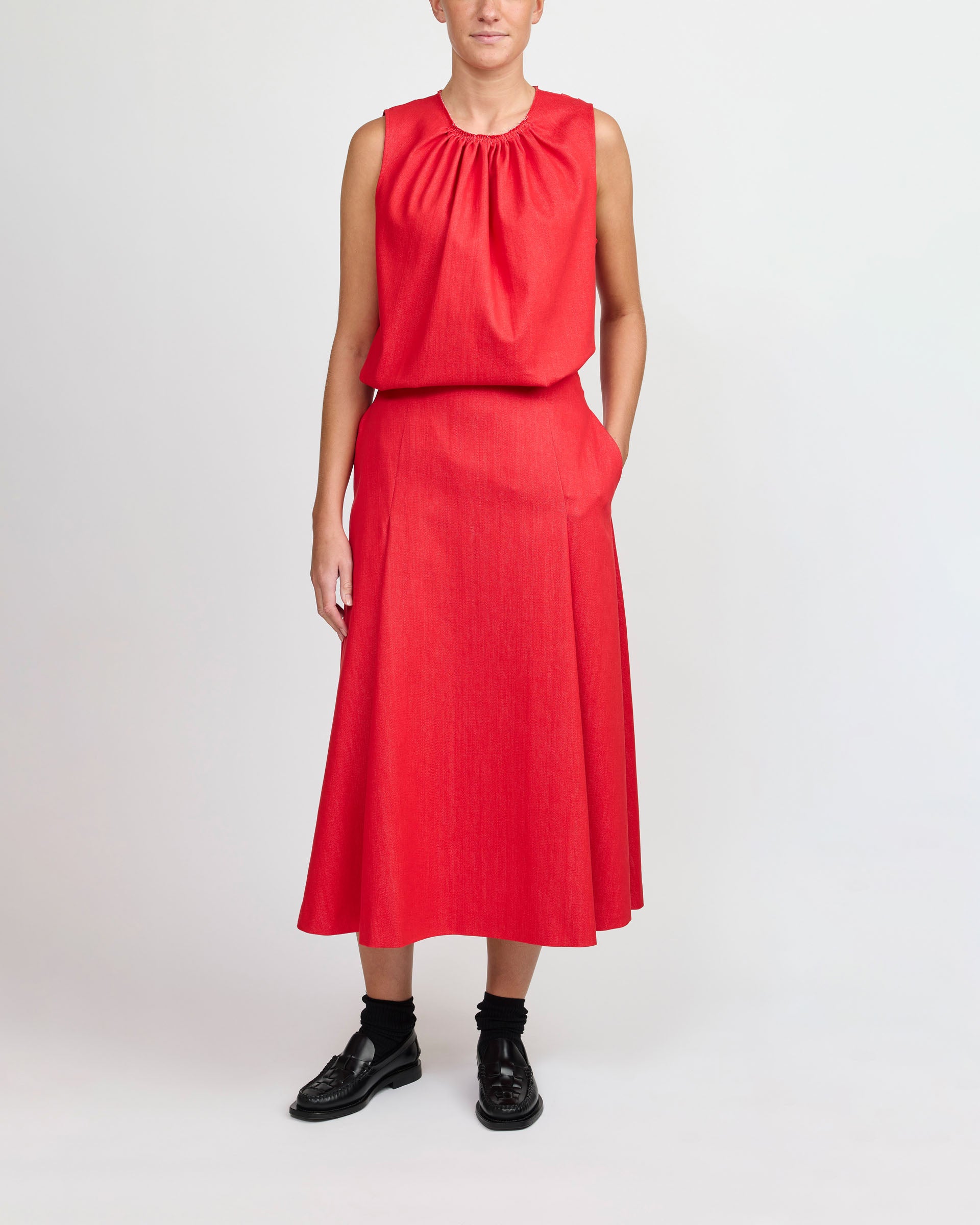 Rika Studio Chloe Skirt Rose Red