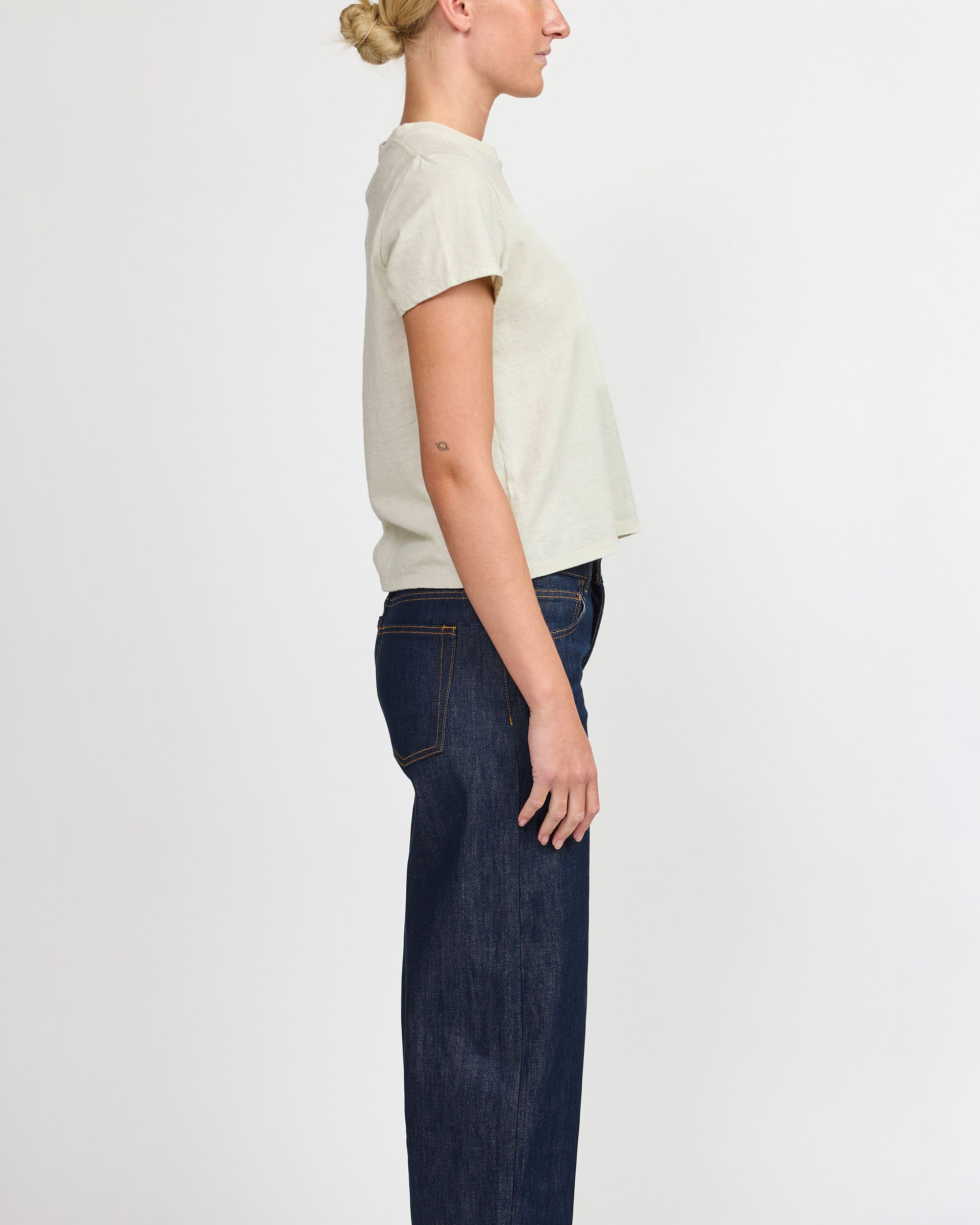 Jeanerica Cream Ines T-shirt