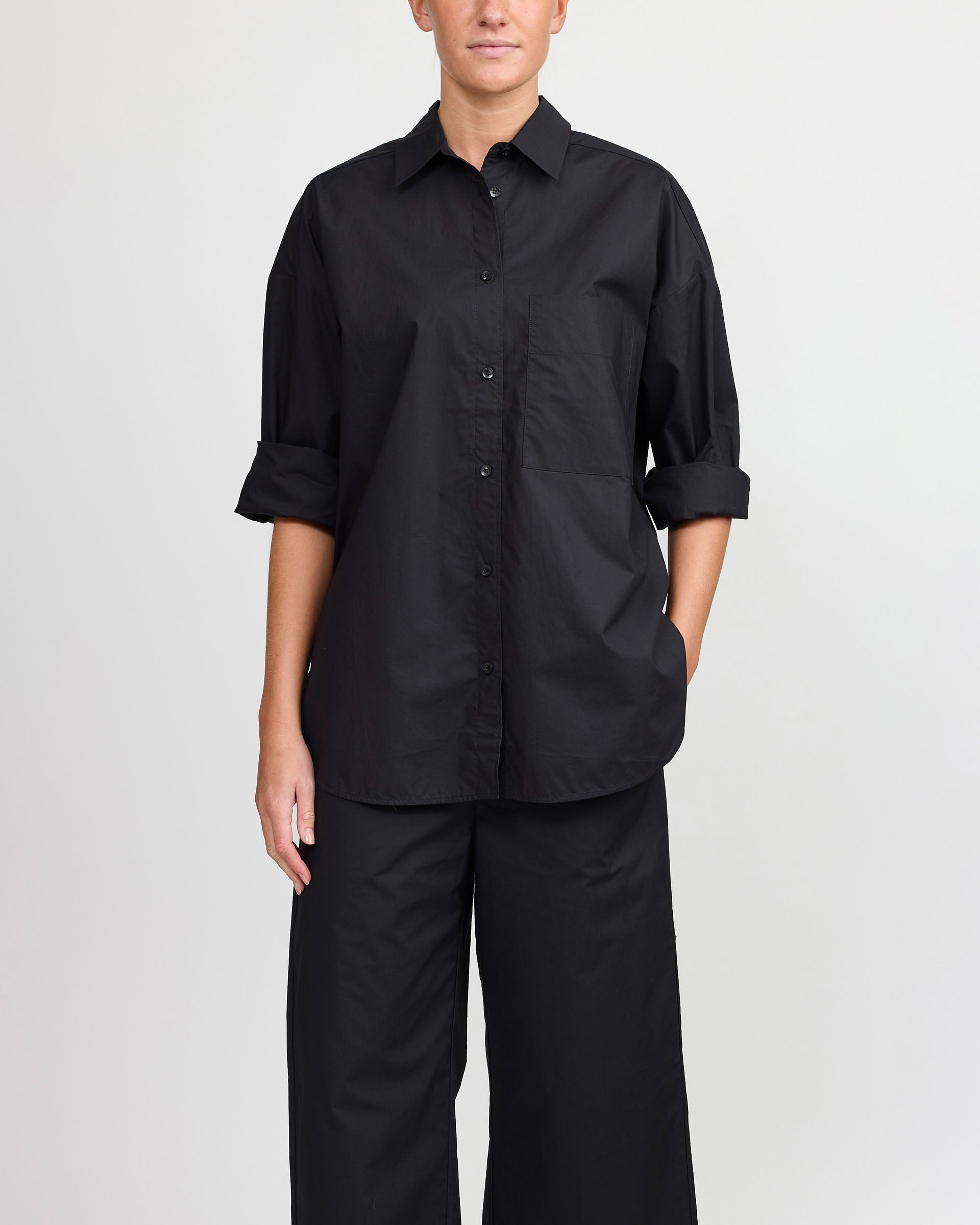 By Malene Birger Black Derris Shirt
