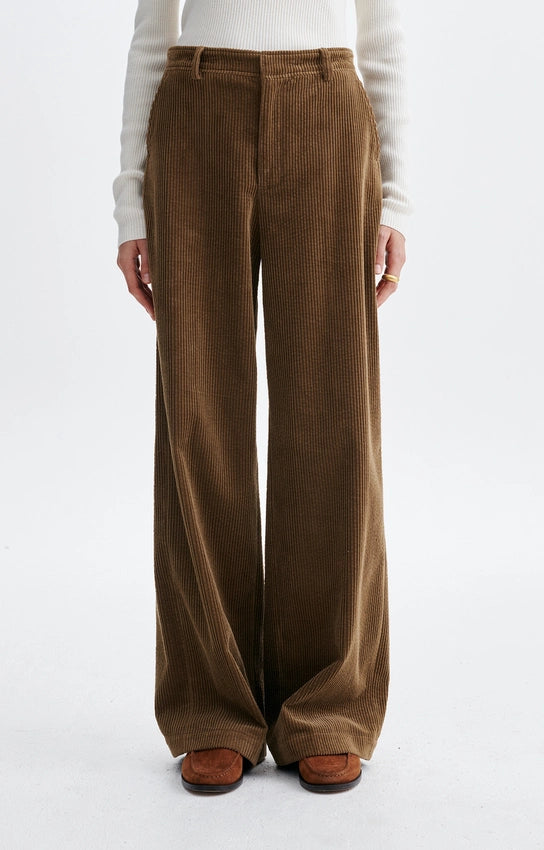 Vanessa Bruno Taupe Heric Trousers