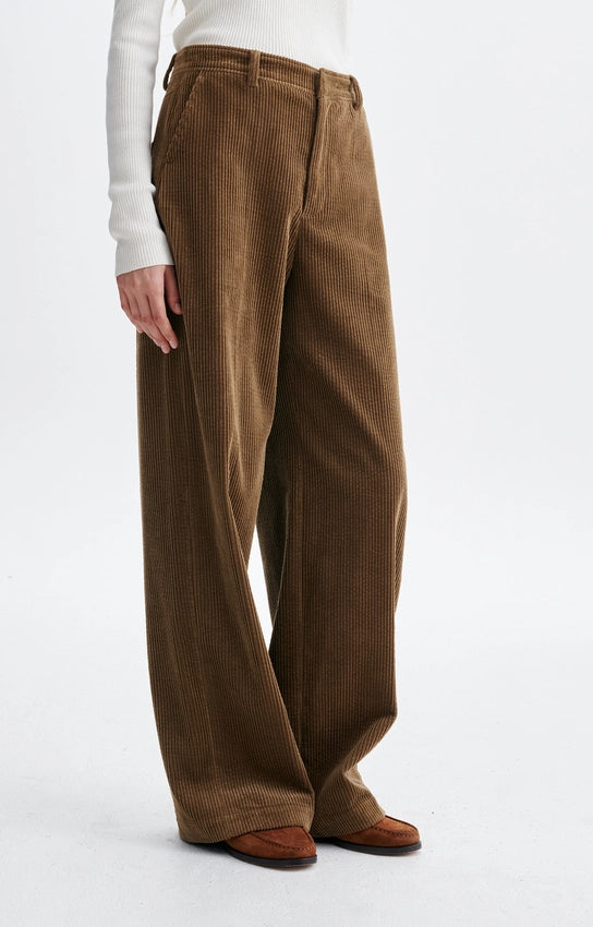 Vanessa Bruno Taupe Heric Trousers