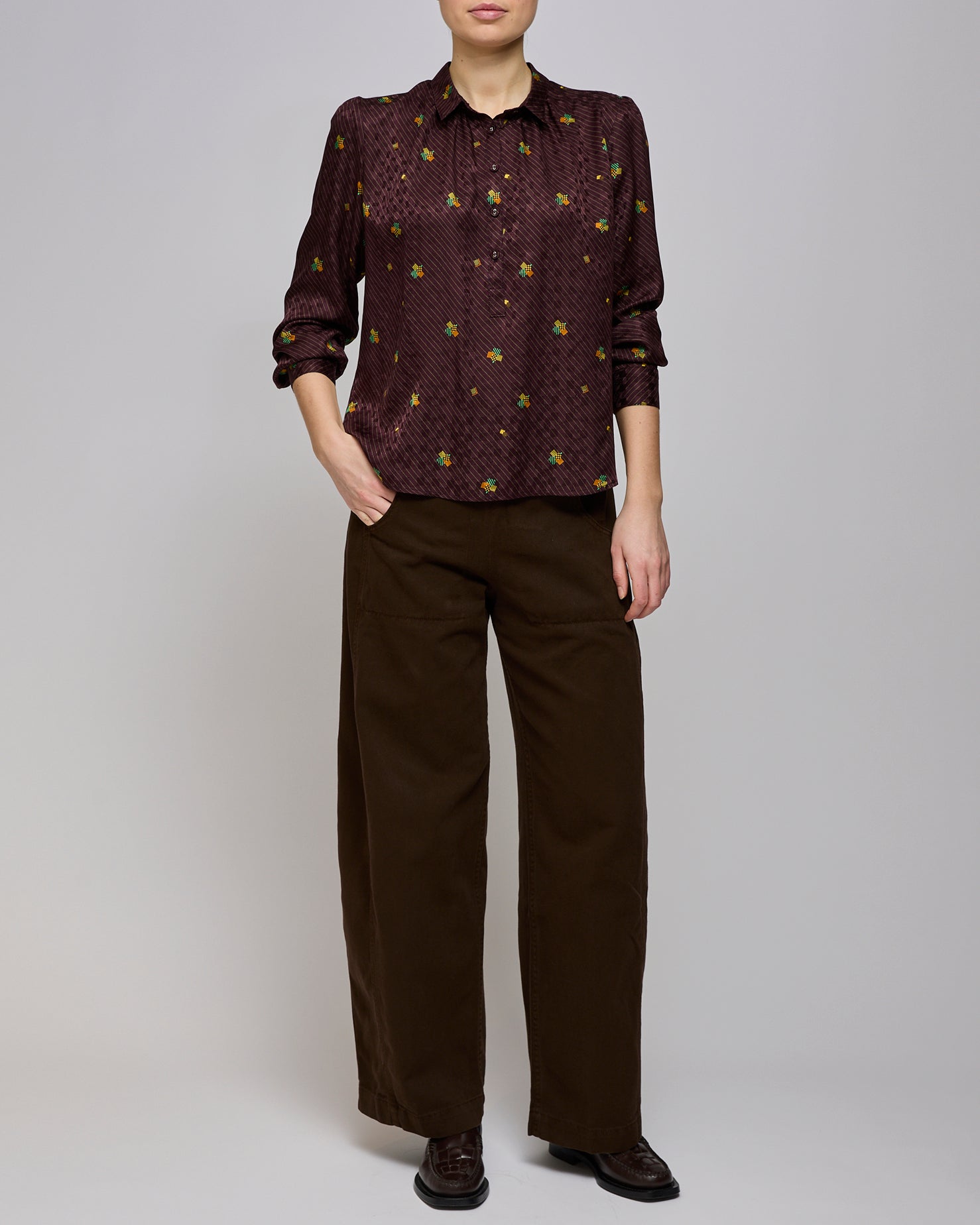 Rachel Comey Chocolate Tany Pant