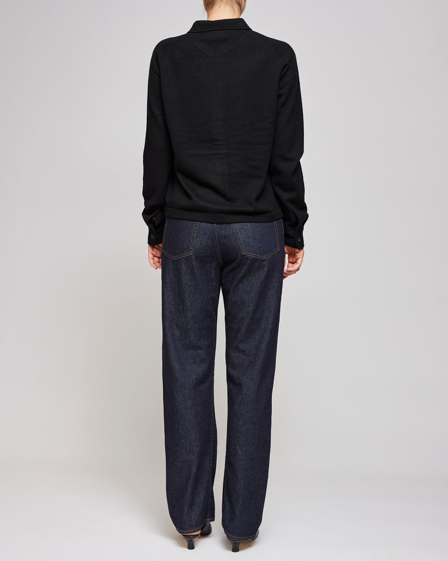 Toteme Rinsed Blue Twisted Seam Denim Full Lenght