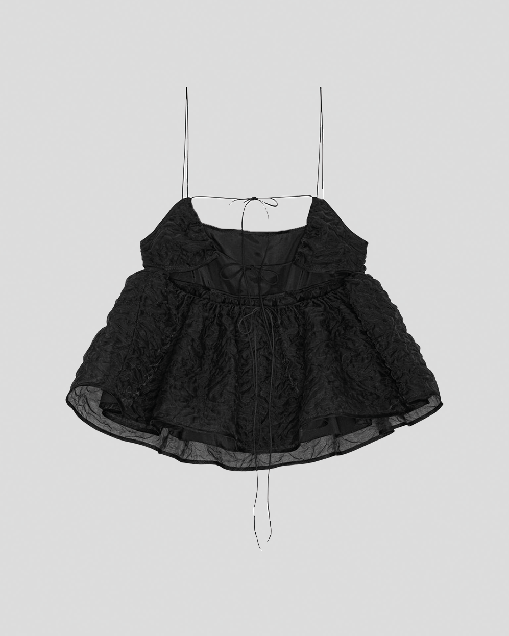 Cecilie Bahnsen Selena Black Top