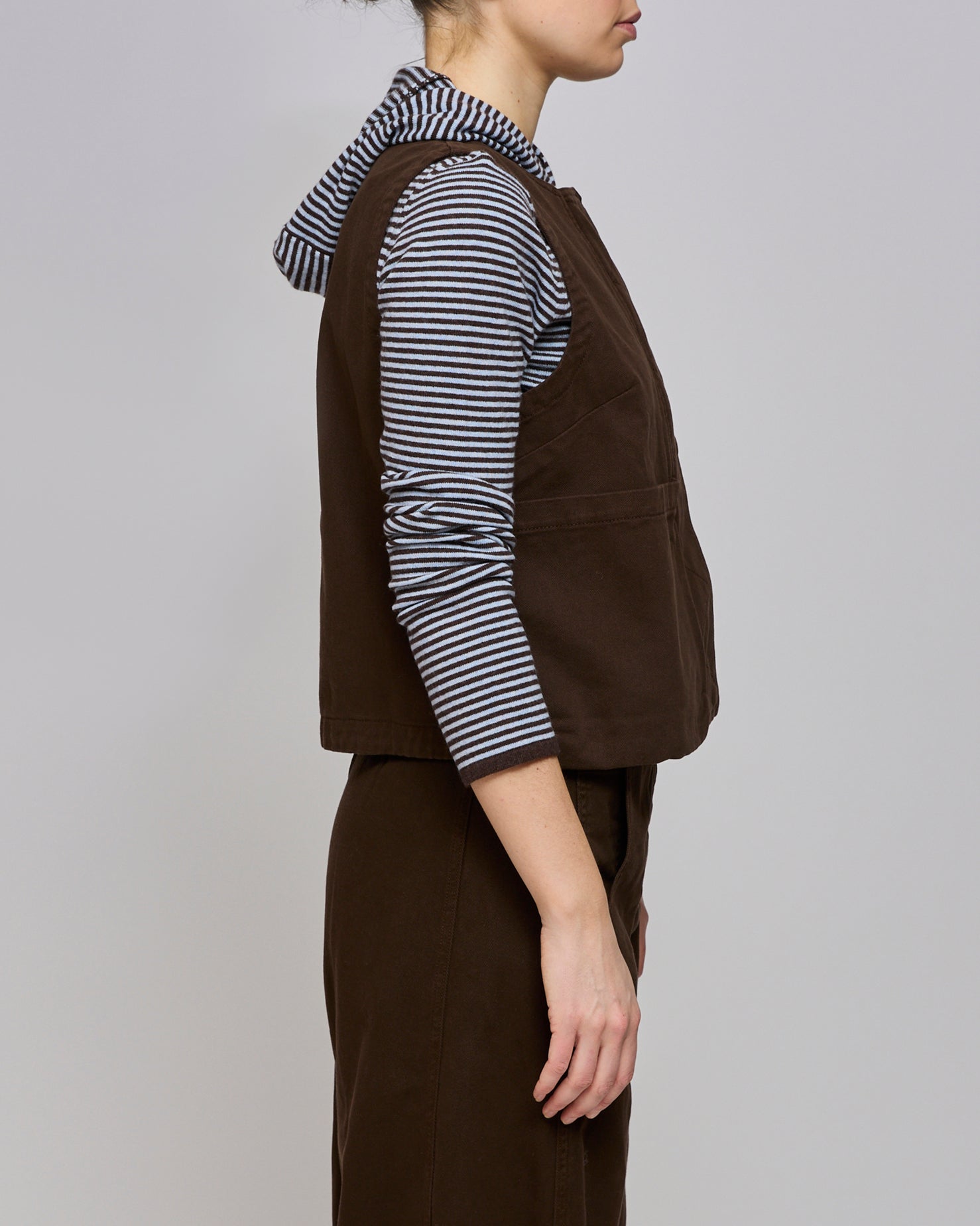 Rachel Comey Chocolate Vestio Top