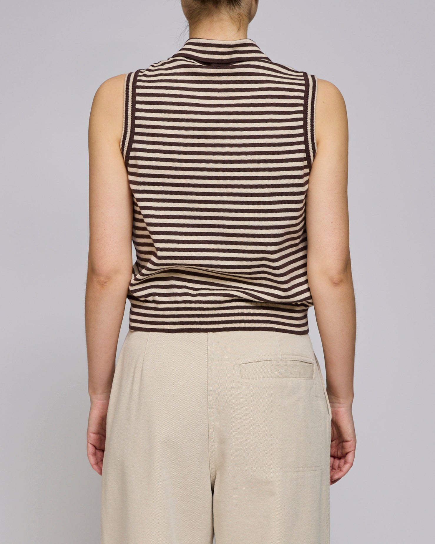 Rachel Comey Sand-Brown Pola Vest