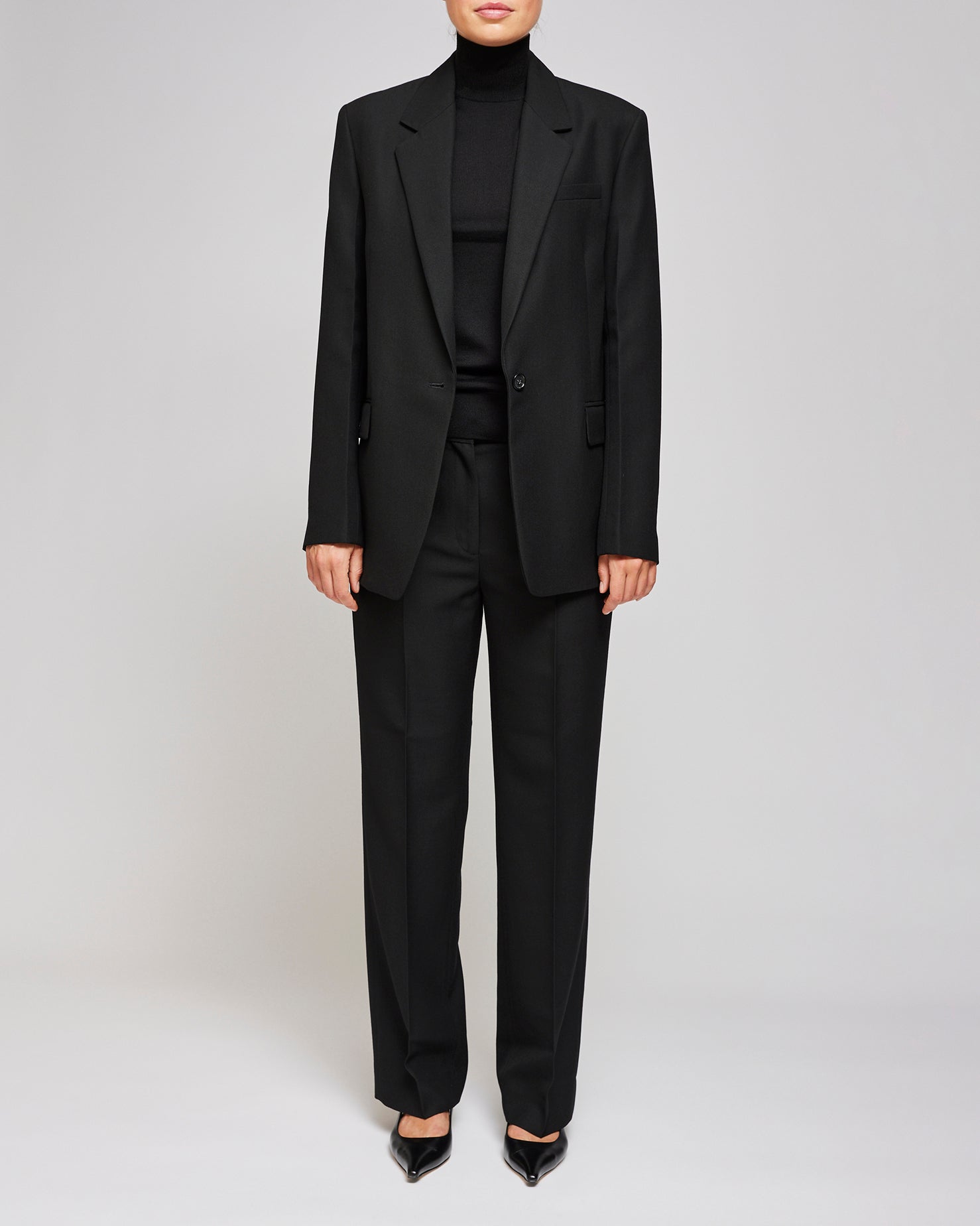 Toteme Black Tailored Blazer