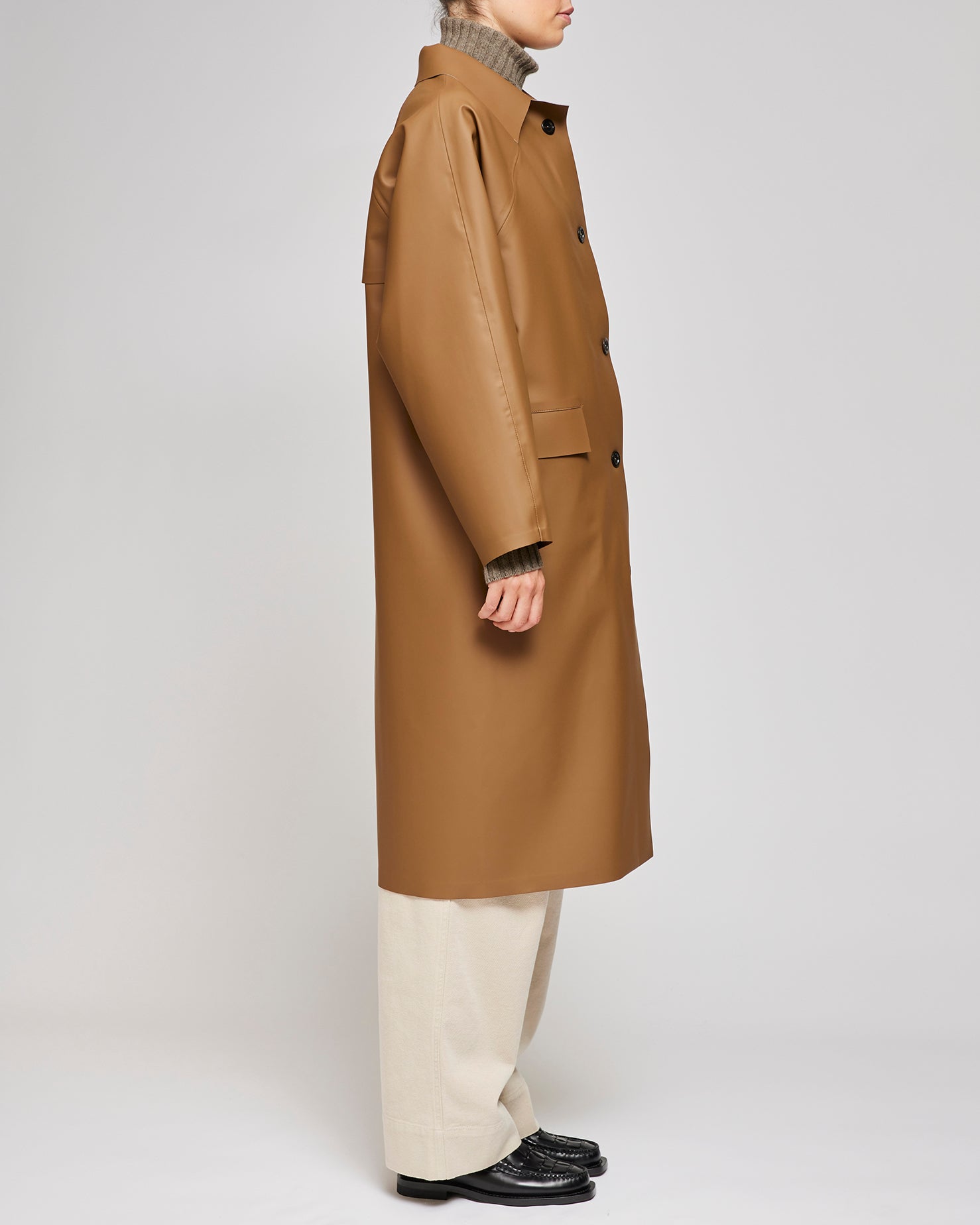 Kassl Editions Camel Original Below Rubber Coat