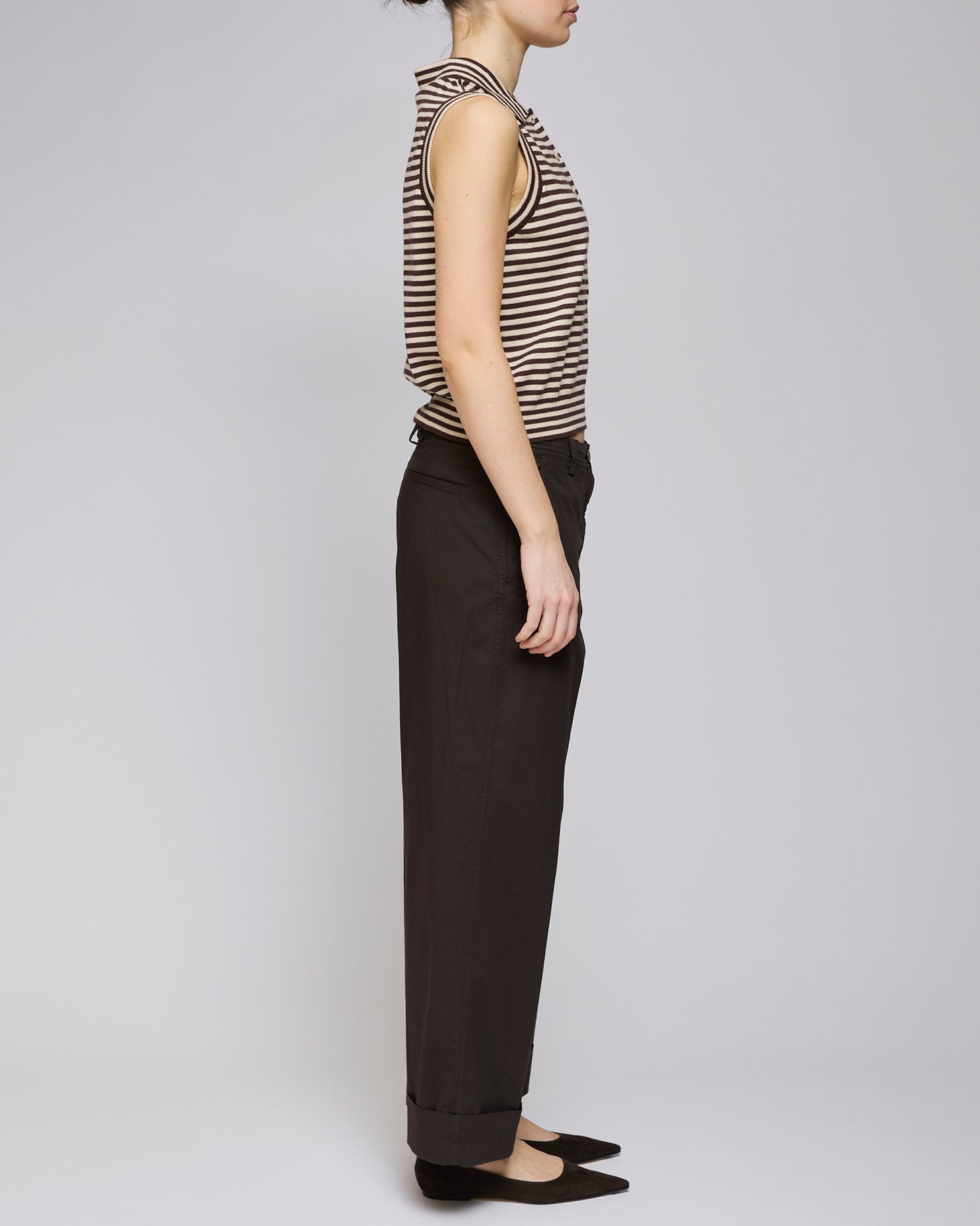 Dries Van Noten Dark Brown Pakora Pants