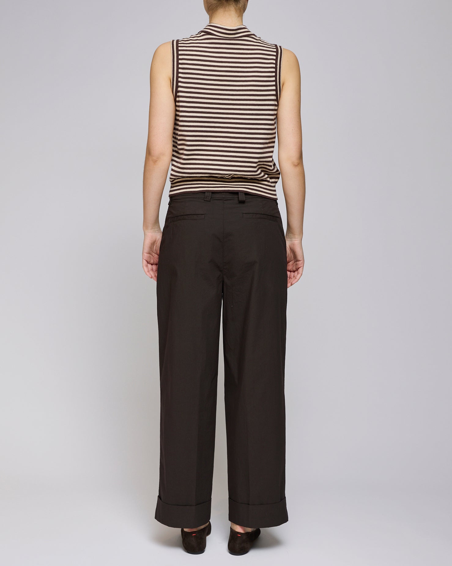 Dries Van Noten Dark Brown Pakora Pants