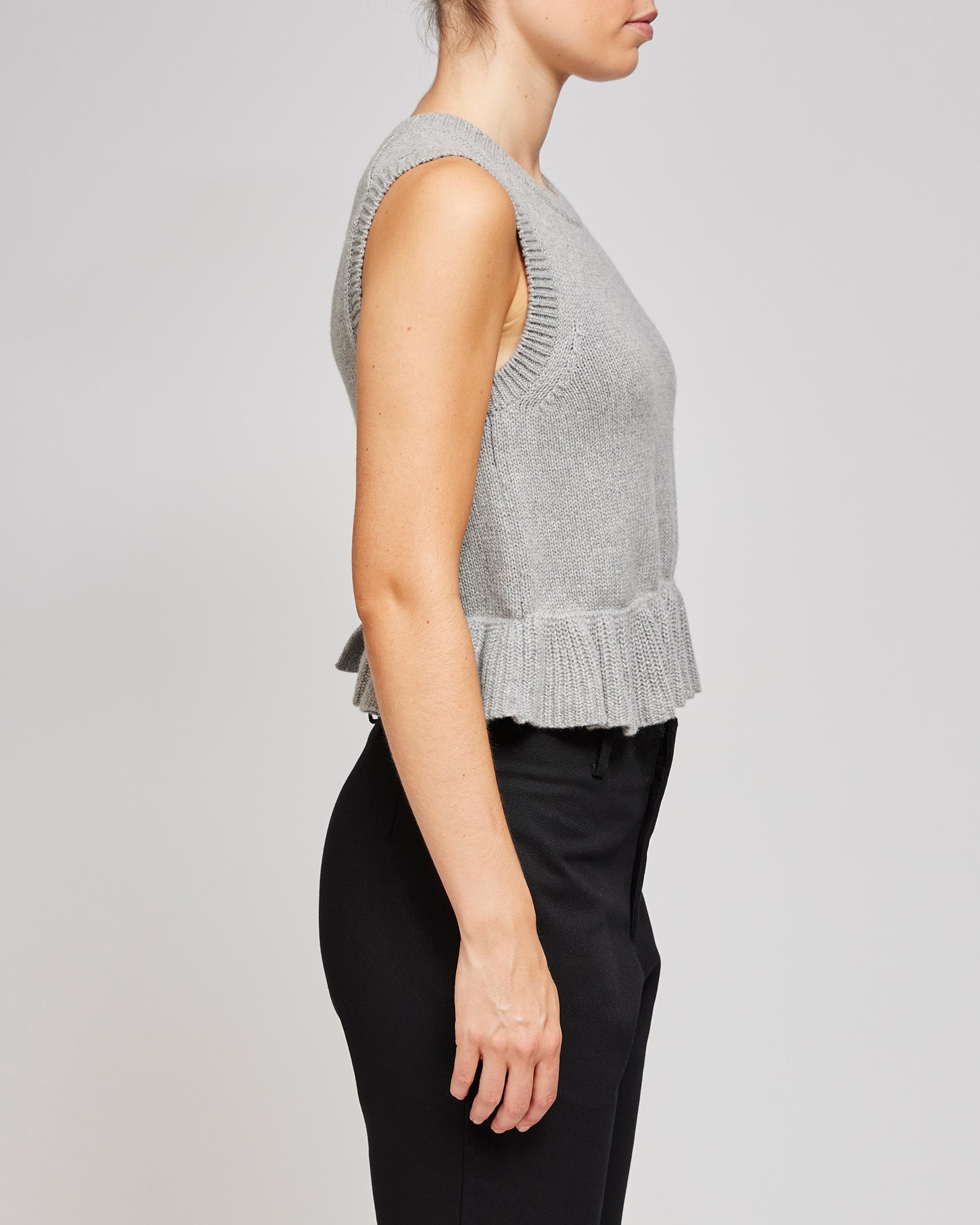 Cecilie Bahnsen Grey Bill Vest
