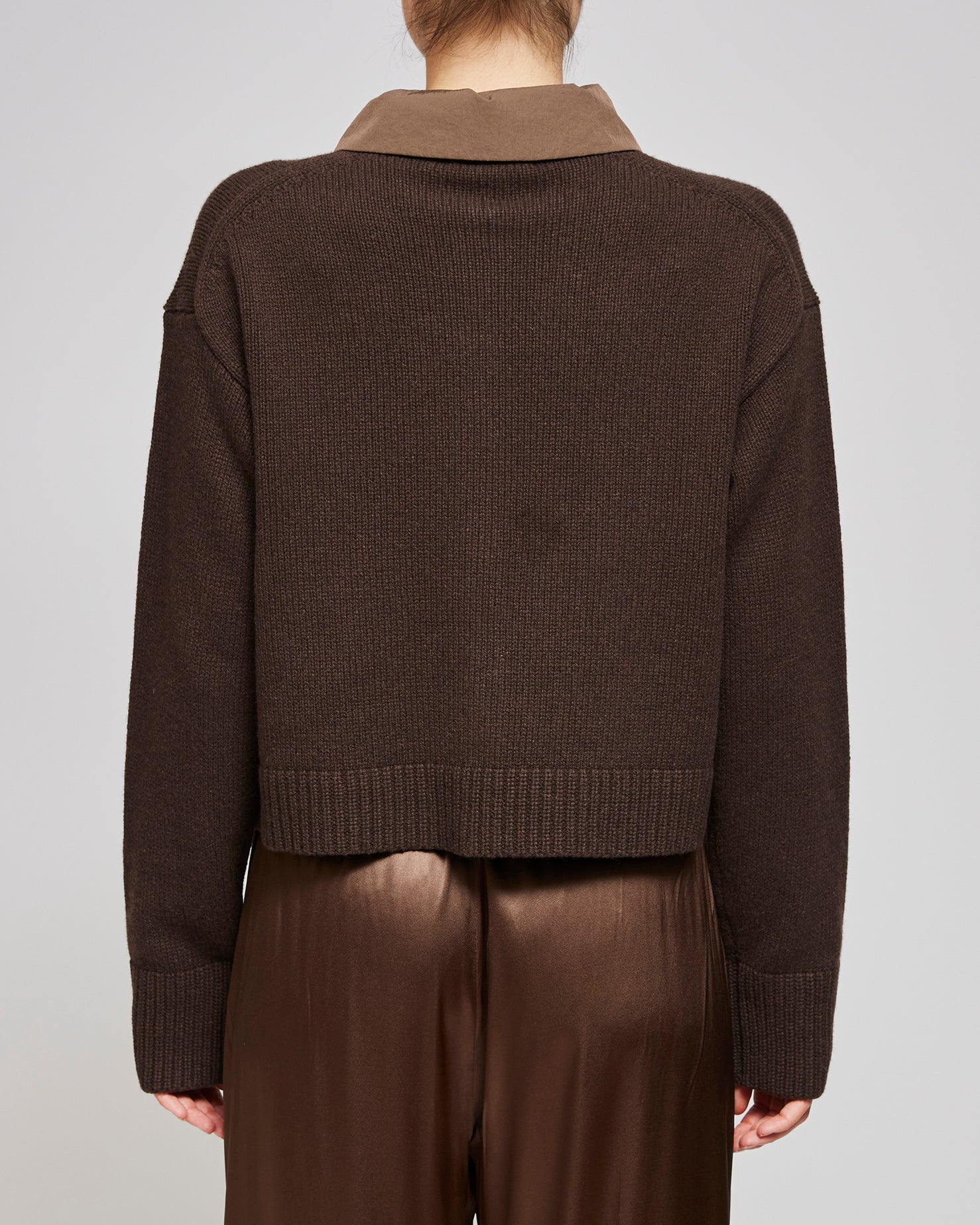 Cecilie Bahnsen Brown Bibi Cardigan