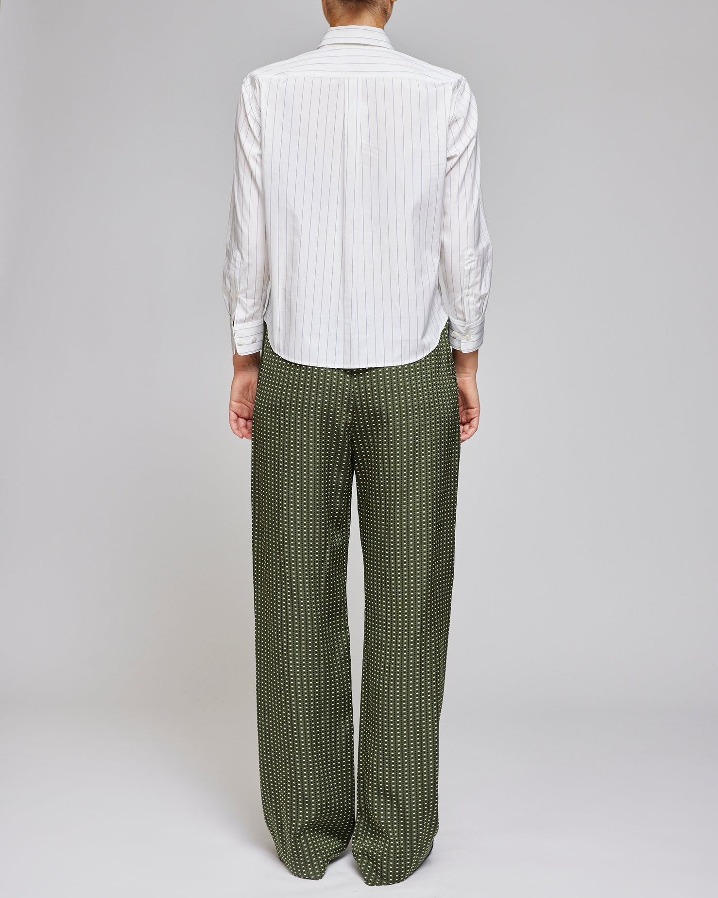 Dries Van Noten Khaki Puvis Long Pants
