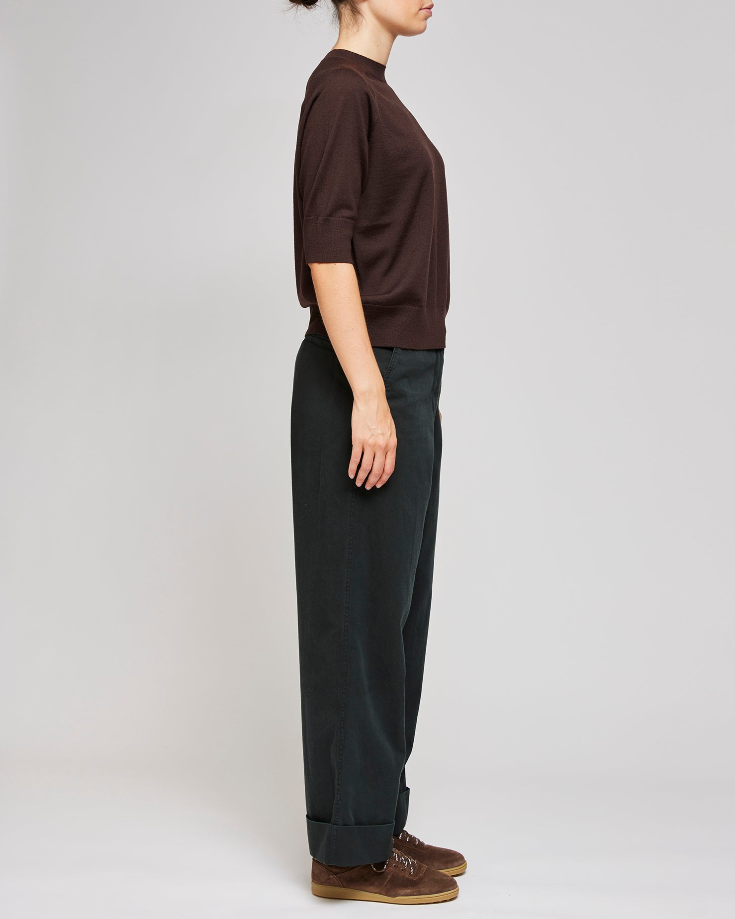 Dries Van Noten Dark Green Pakora Bis Pants