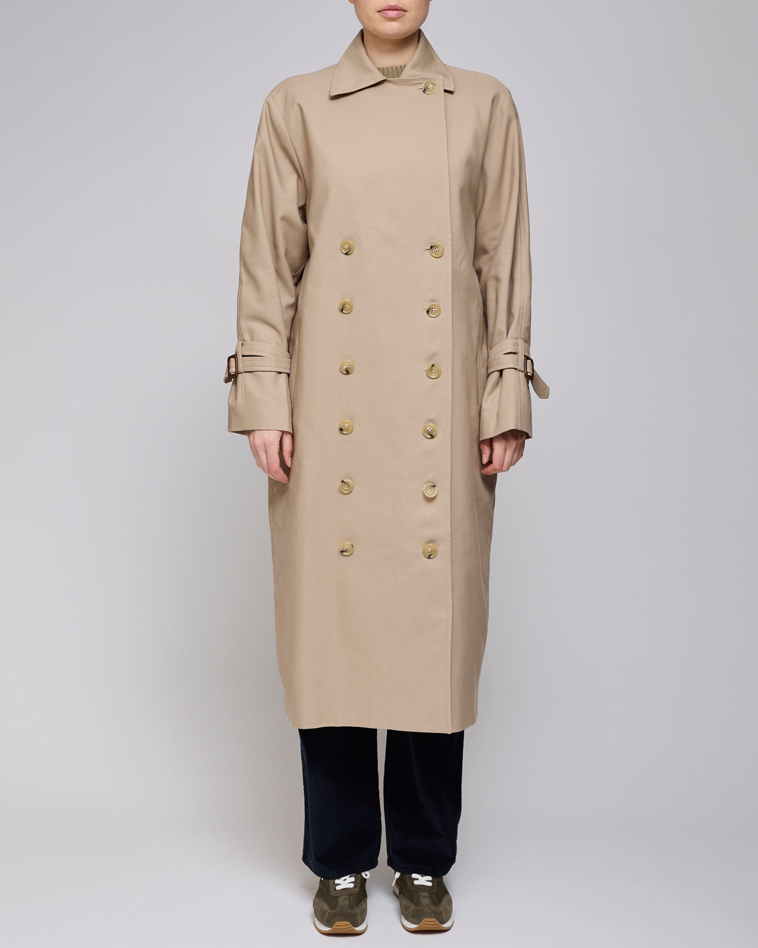 Toteme Khaki Signature Trench