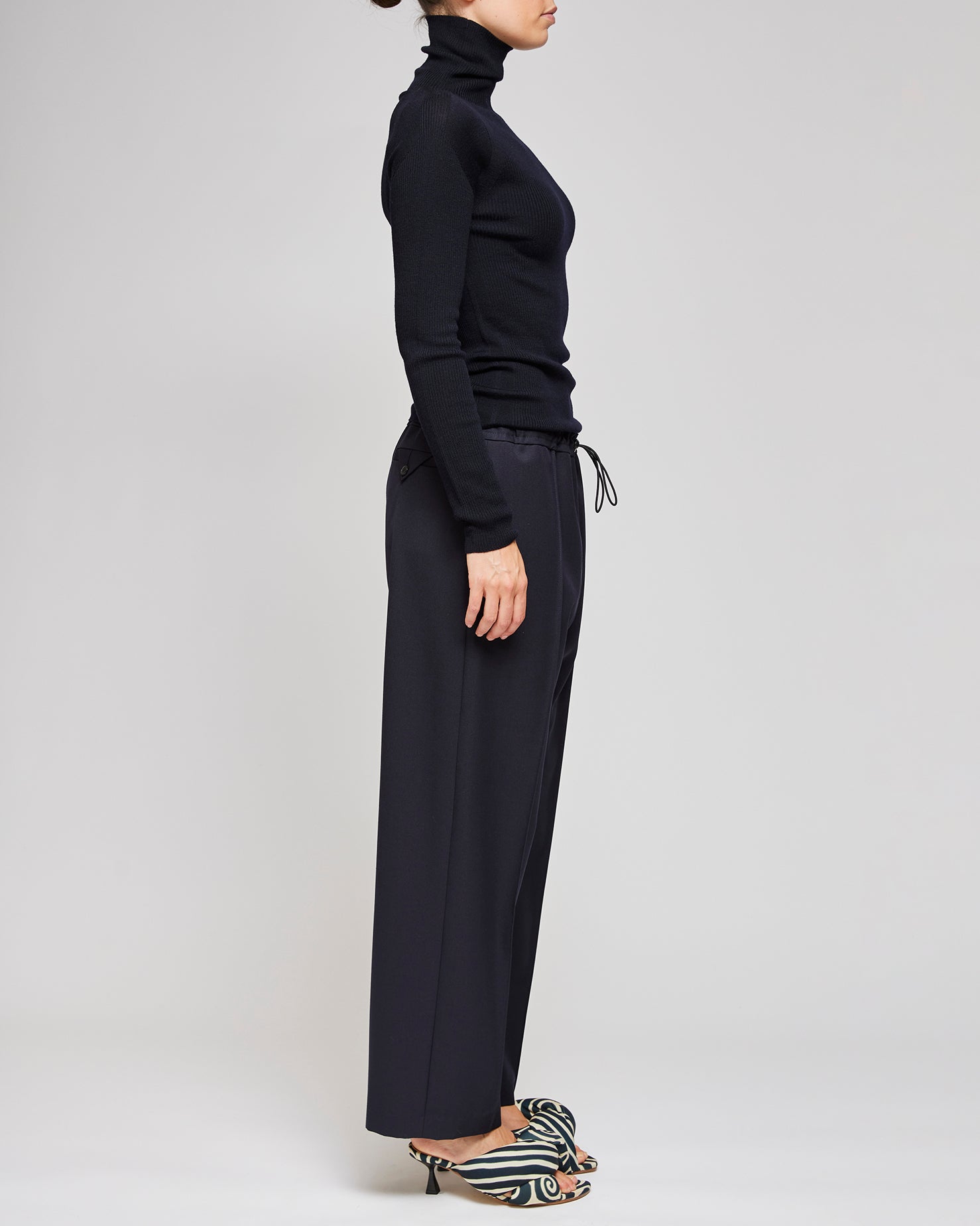 Rachel Comey Navy Corber Pant