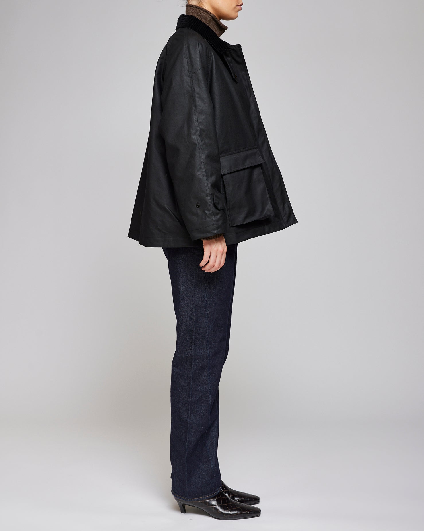 Af Agger Black Oilskin Jacket