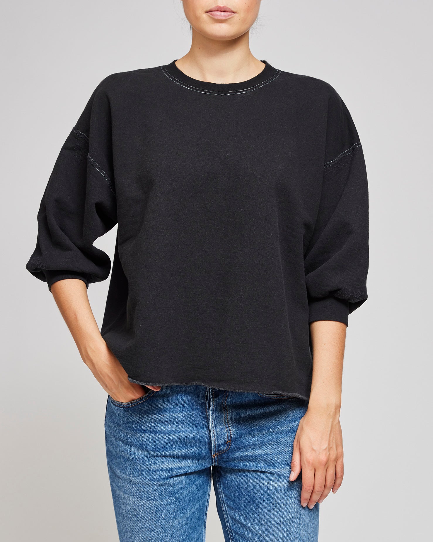 Rachel Comey Charcoal Fond Sweatshirt