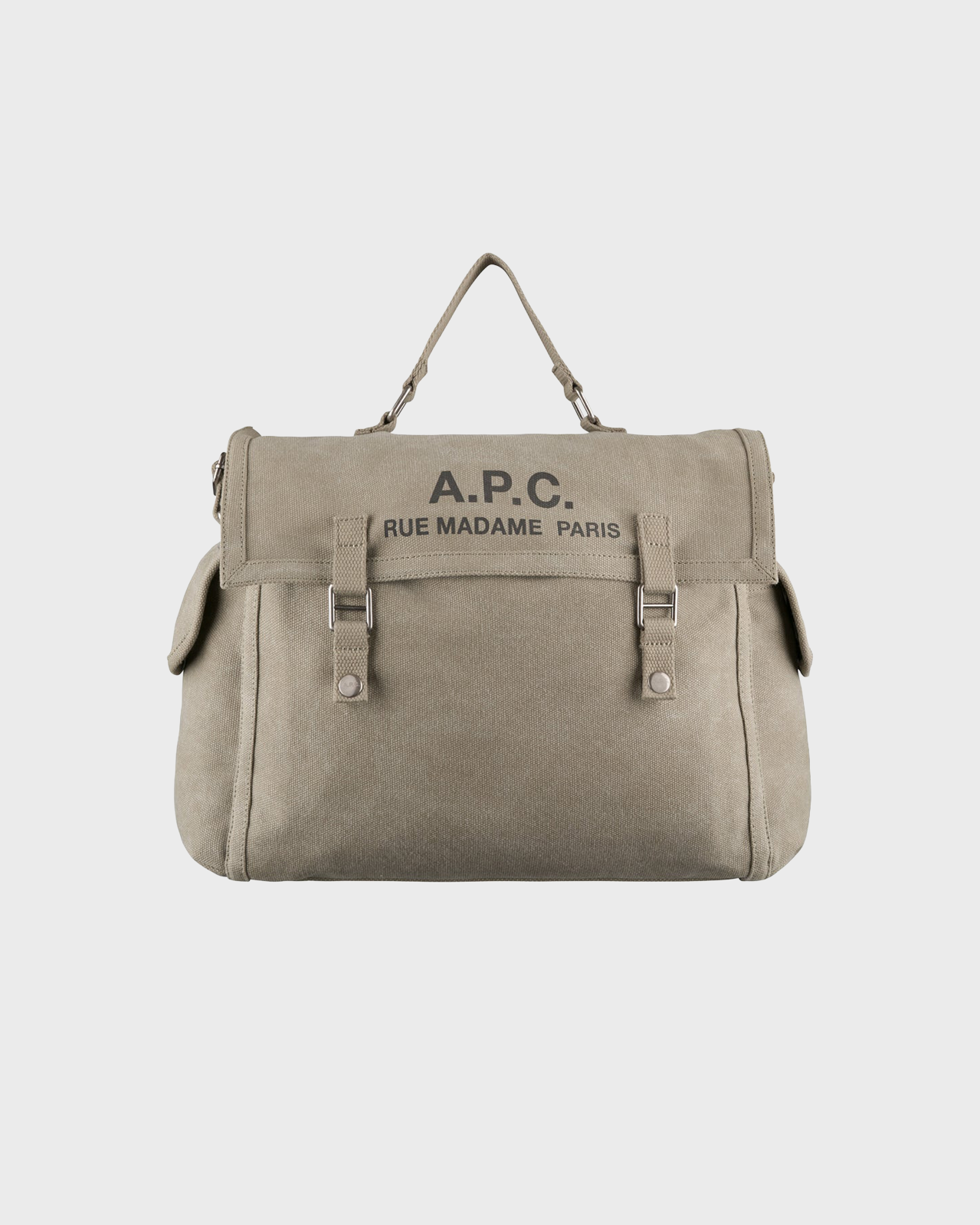 A.P.C. Khaki Recuperation Bag