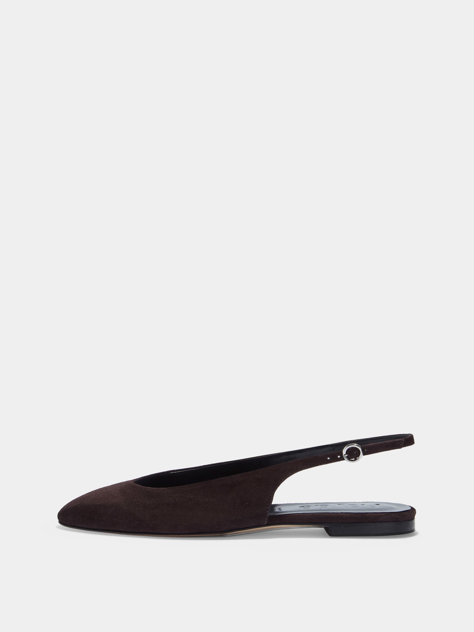 Aeyde Moka Amelia Kid Suede Leather Flats