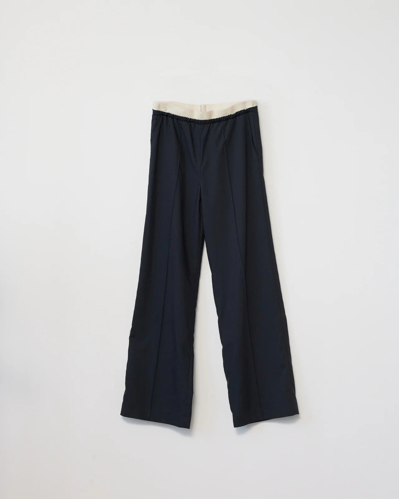 Af Agger Navy Tropical Wool Tracksuit Pant