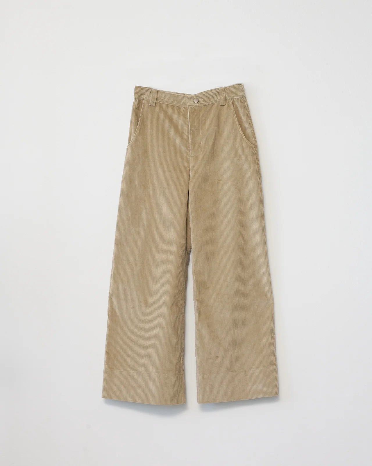 Af Agger Beige Corduroy Wid Pants