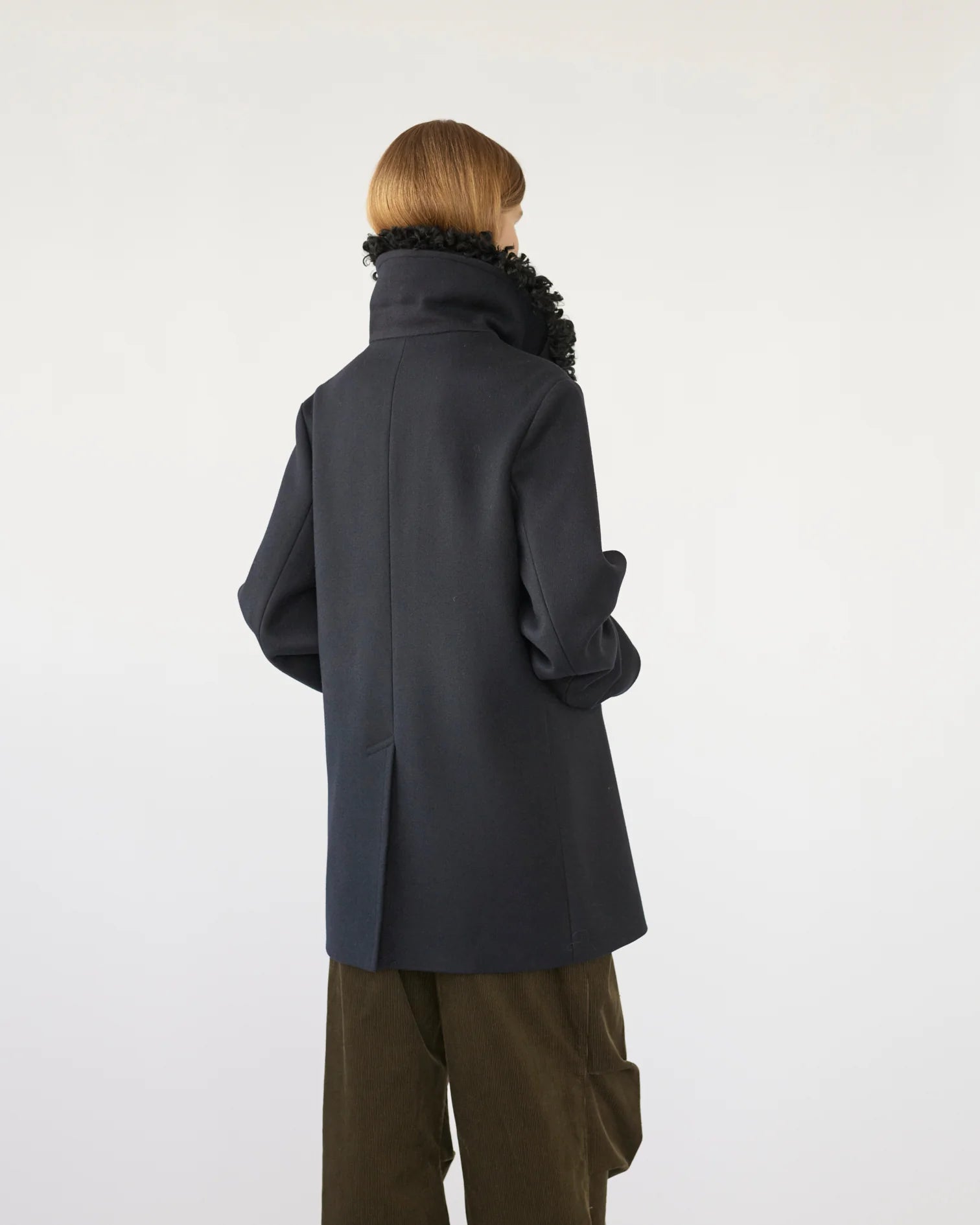 Af Agger Navy Hainsworth Peacoat
