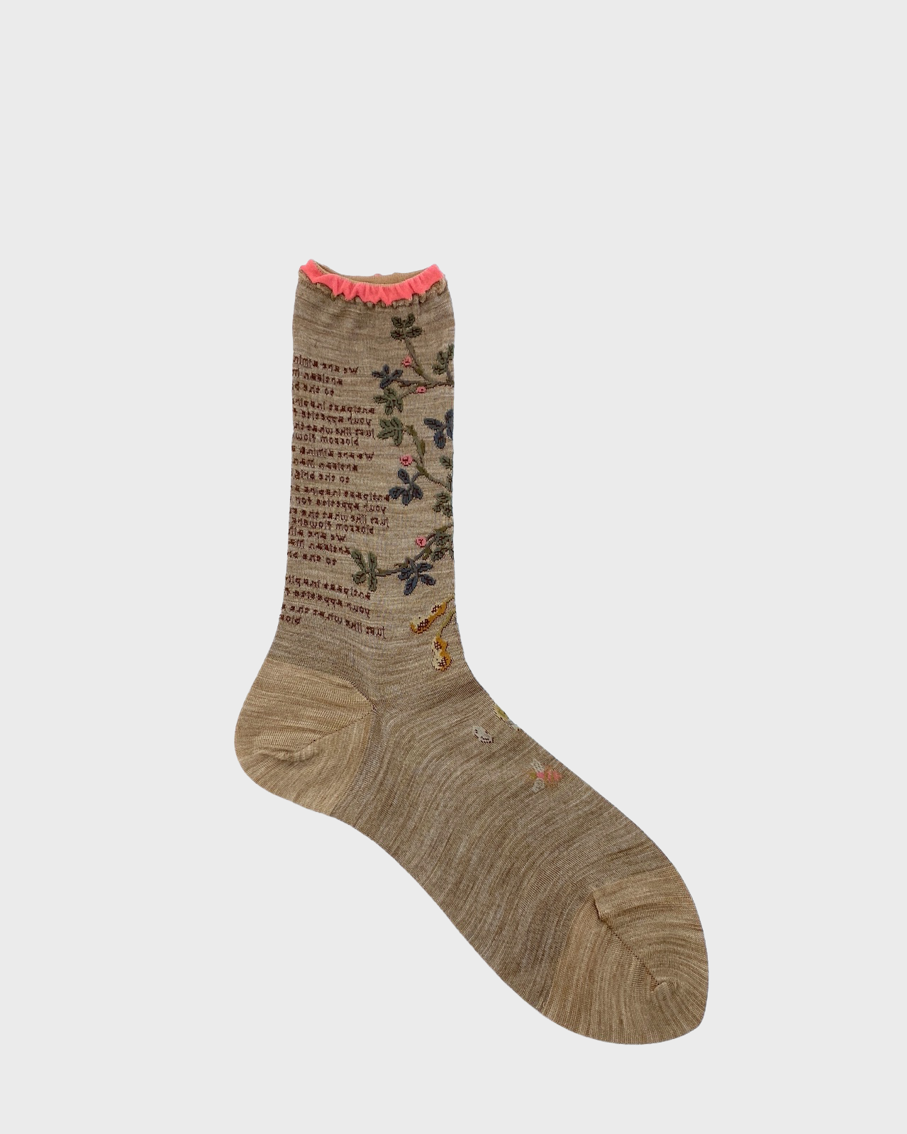 Antipast Beige Peanut Tree Socks