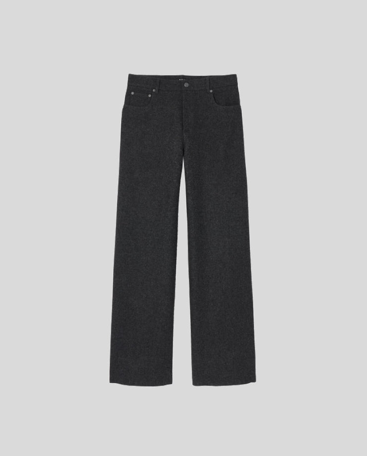A.P.C. Anthracite Clyde Jean