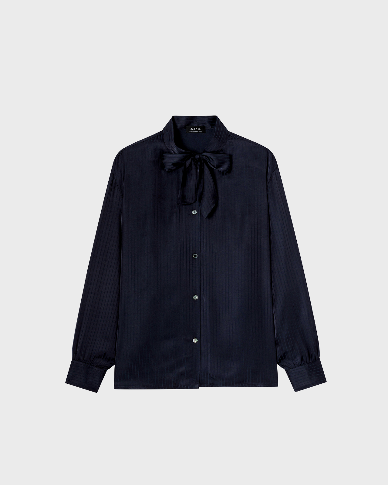 A.P.C. Dark Navy Marguerite Blouse