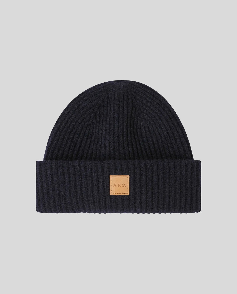 A.P.C. Bonnet Michelle Knit Hat Navy