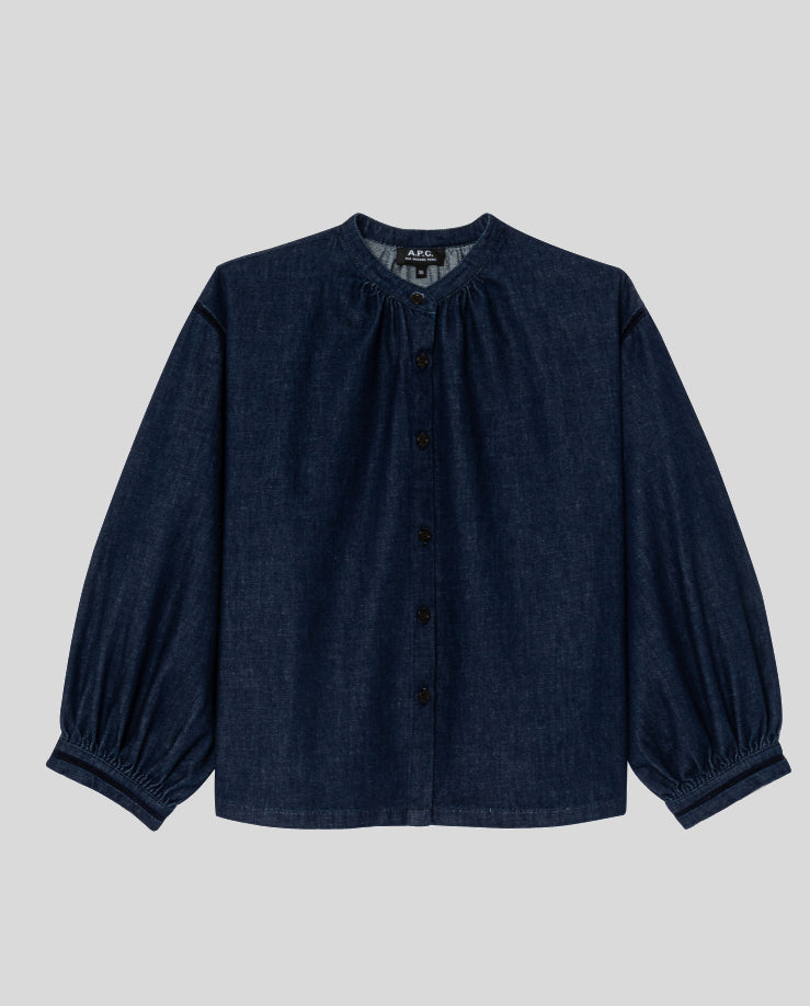 A.P.C Dark Blue Blouse Beth