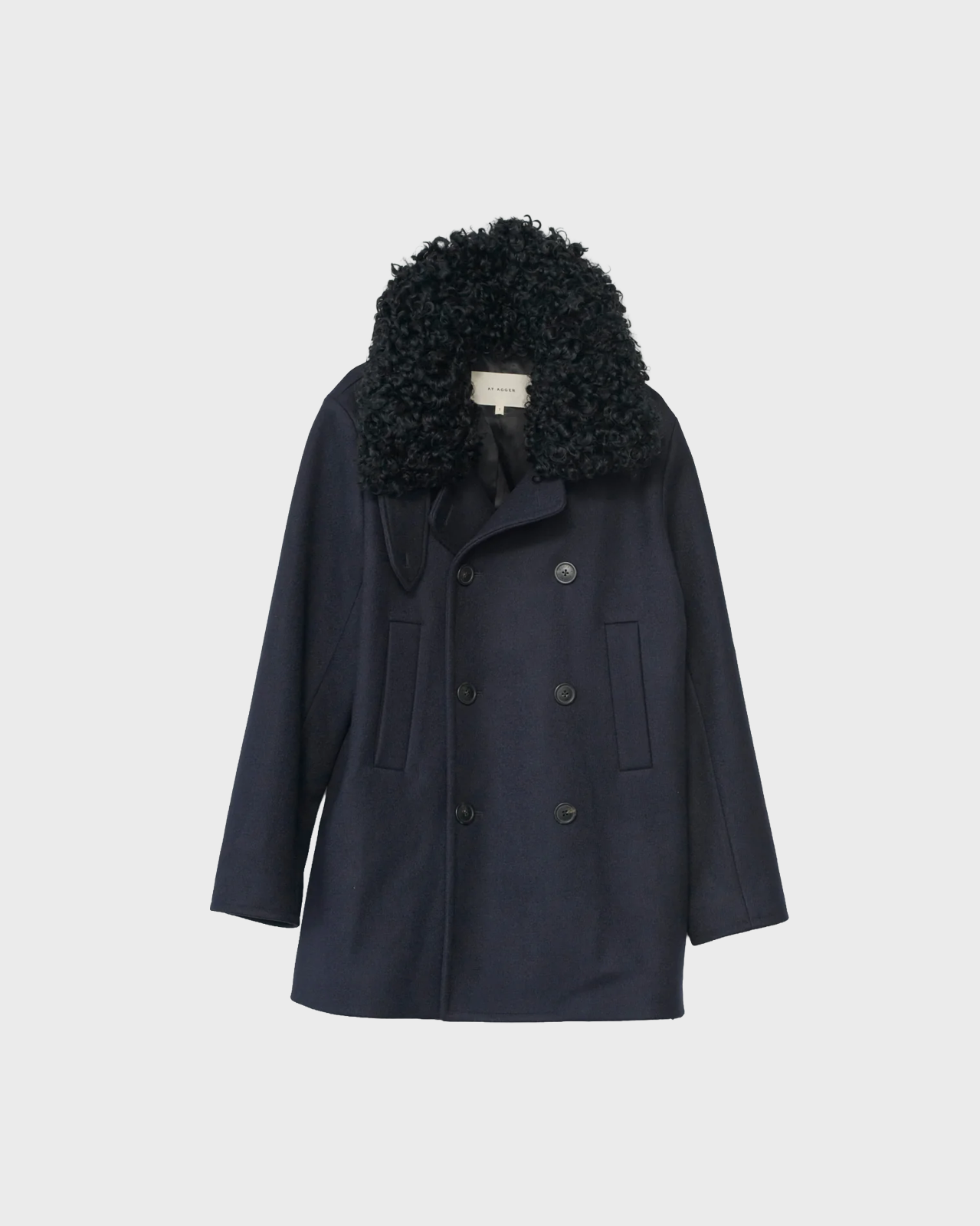 Af Agger Navy Hainsworth Peacoat