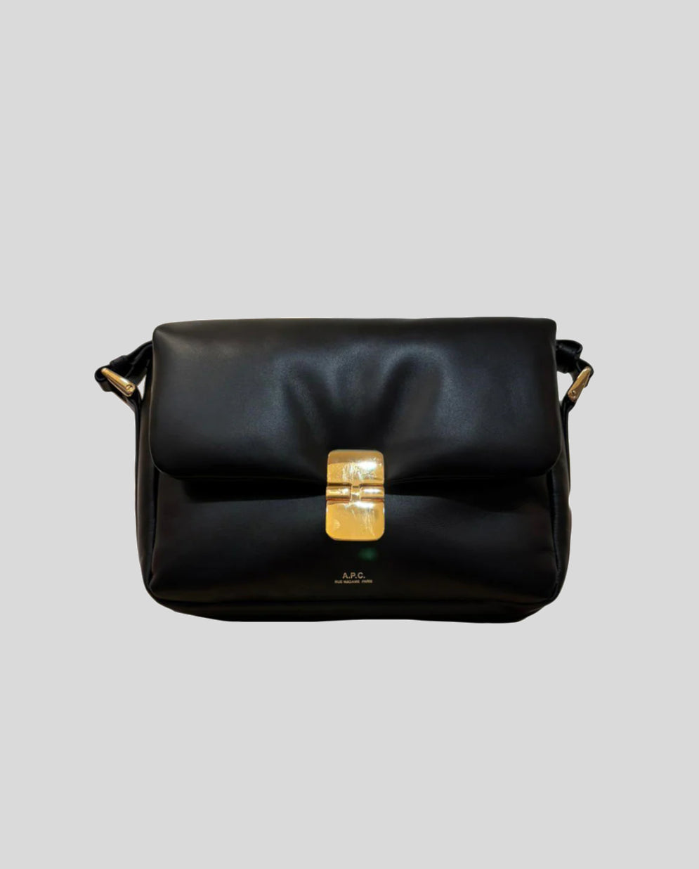 A.P.C Black Sac Grace Soft Noir