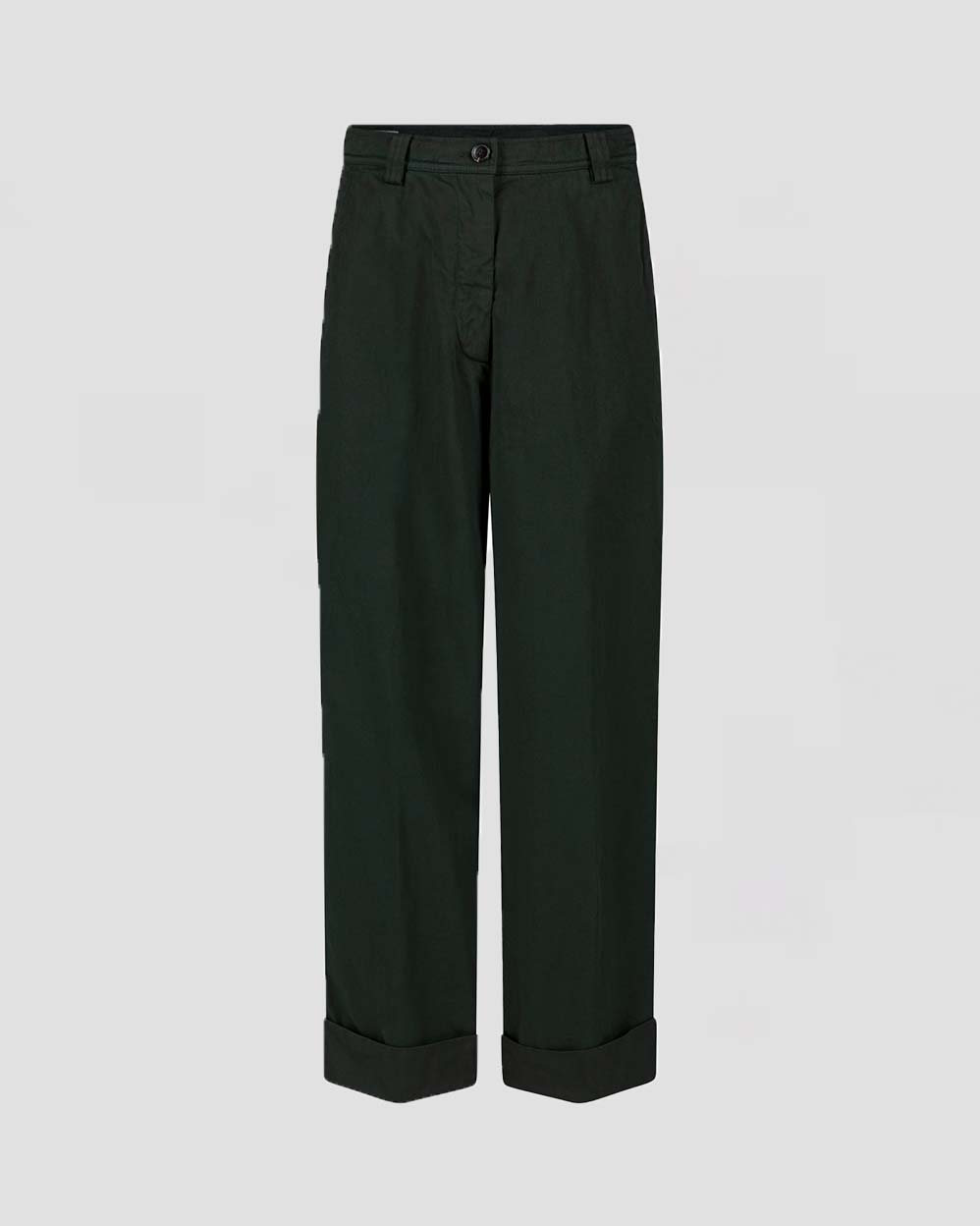 Dries Van Noten Dark Green Pakora Bis Pants