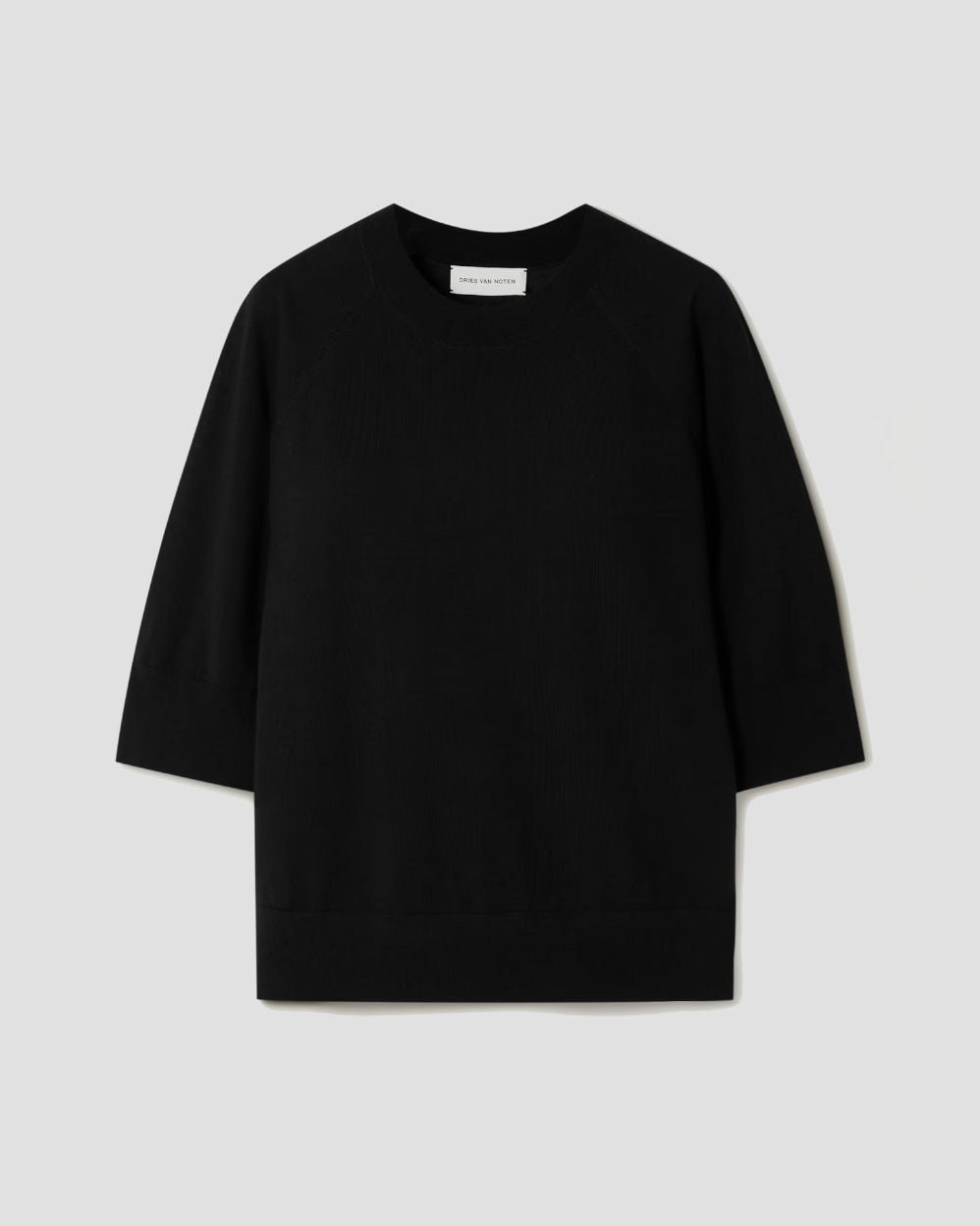 Dries Van Noten Black Tuan Sweater