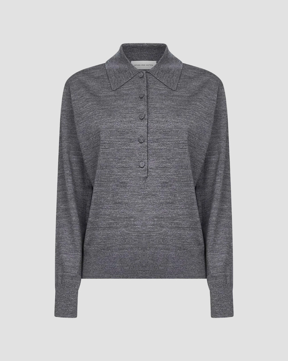 Dries Van Noten Grey Tuno Polo