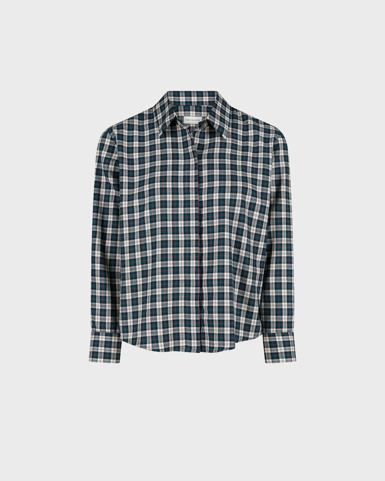 Dries Van Noten Petrol Clavini Shirt