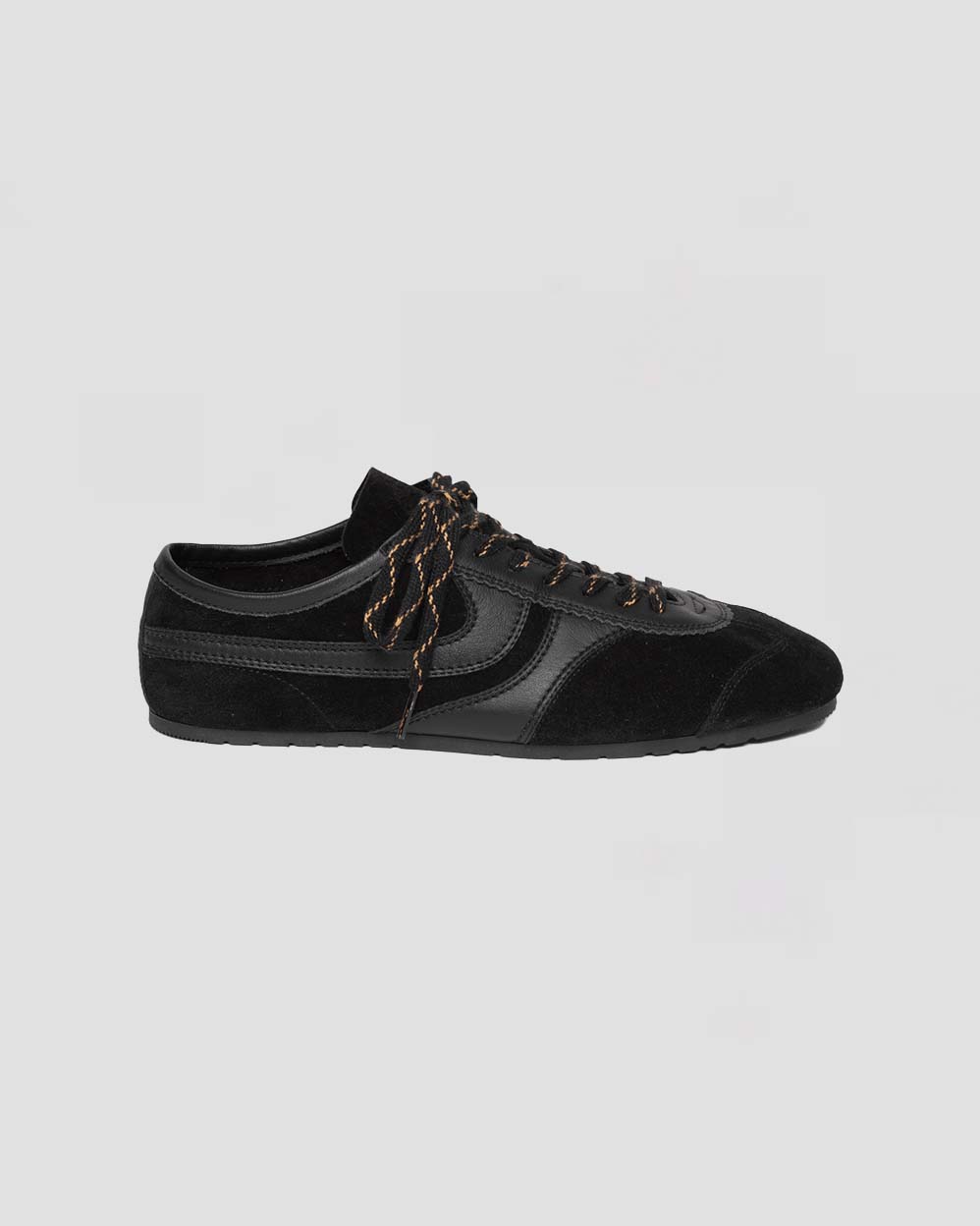Dries Van Noten Black Suede Sneakers