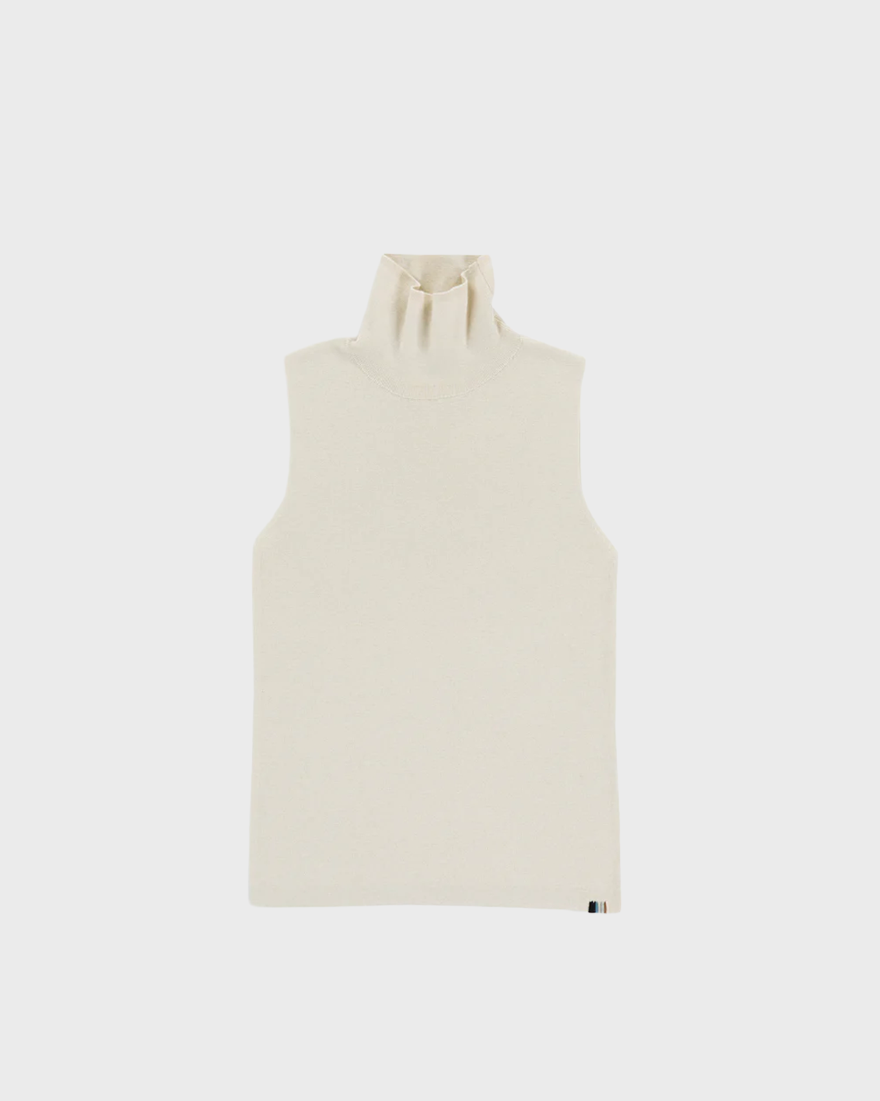 Extreme Cashmere Bone Collo Top