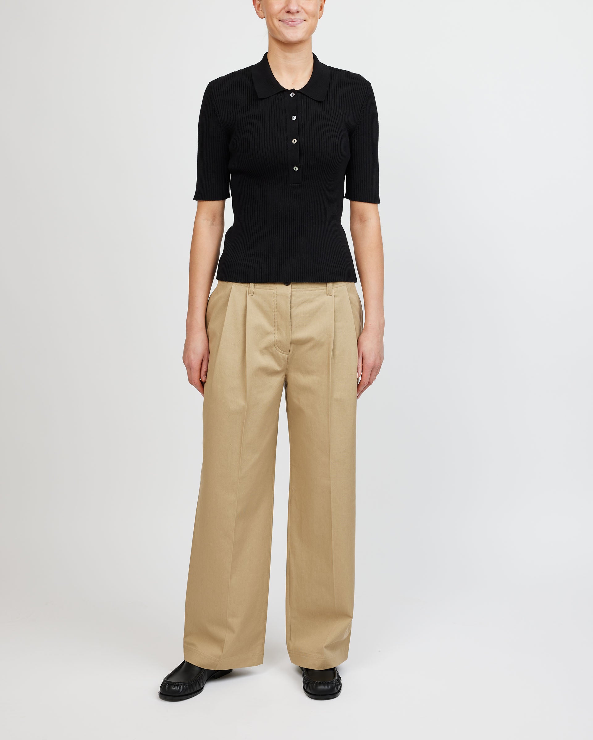 Toteme Desert Relaxed Chino Trousers