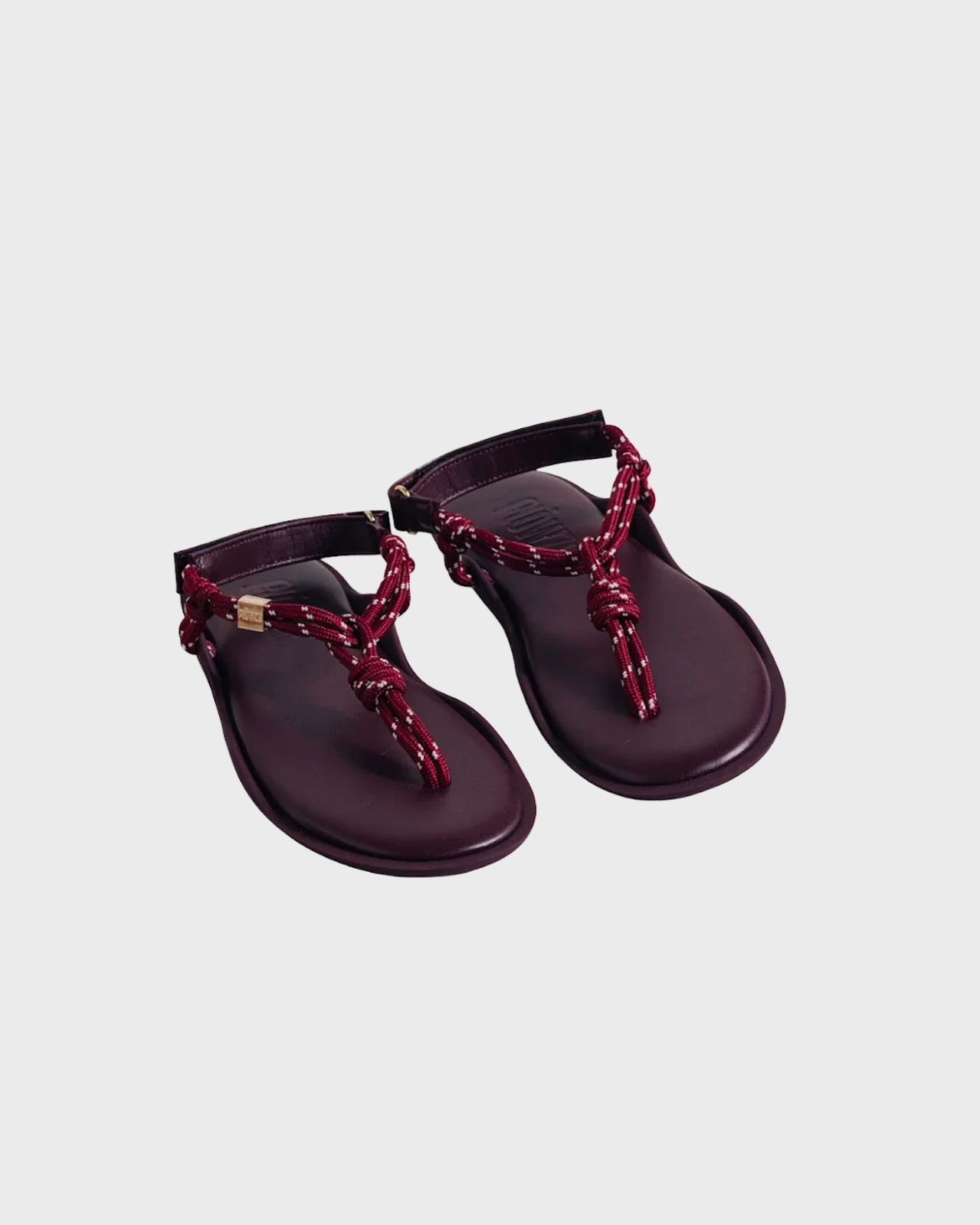 Flòwze Monocolor Bordeaux Flò Sandal