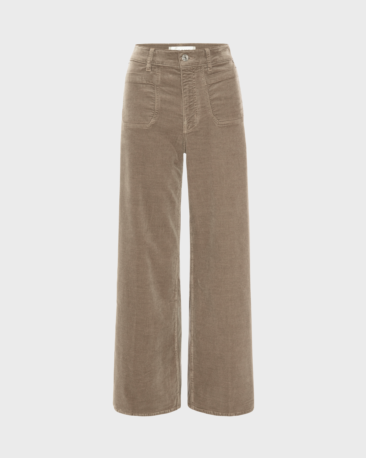 Frame Soft Taupe Le Slim Palazzo Modernist Pocket Corduroy